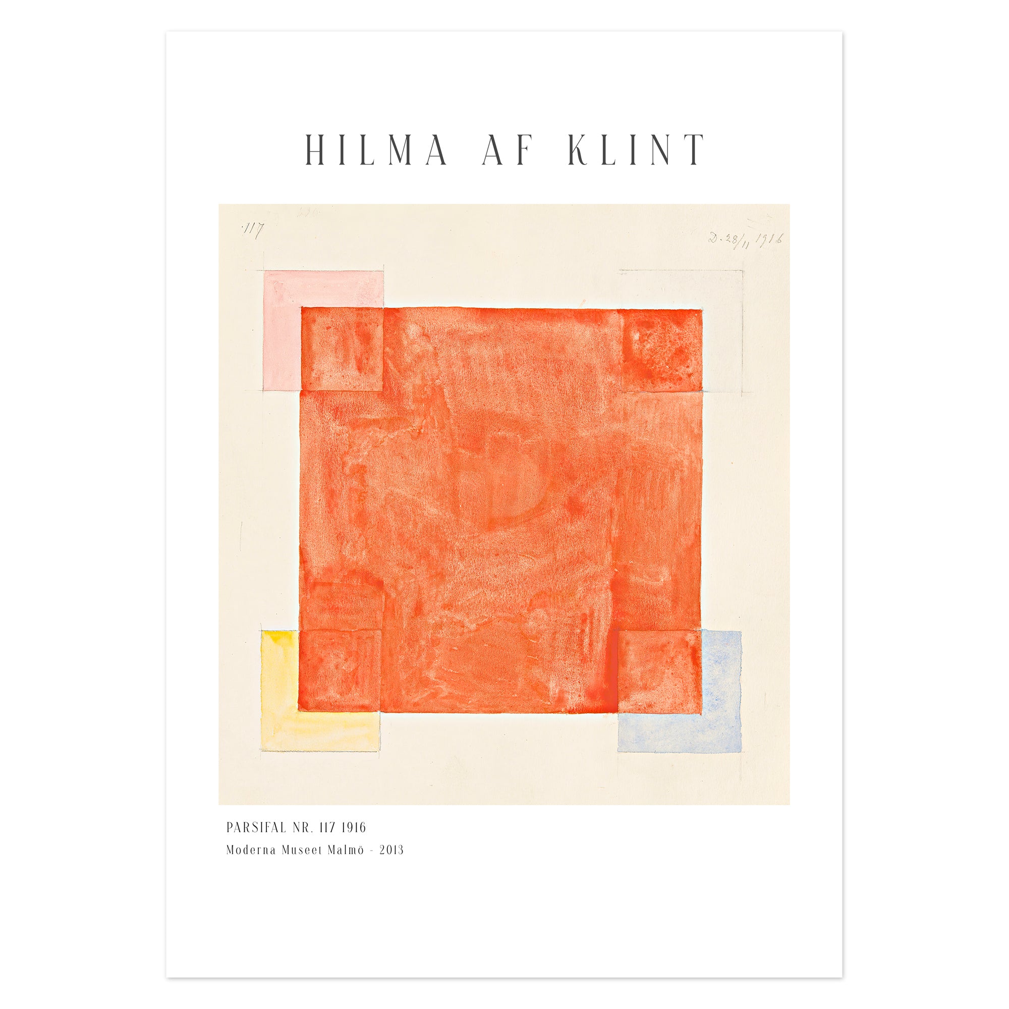 Hilma af Klint Poster - Parsifal nr. 117