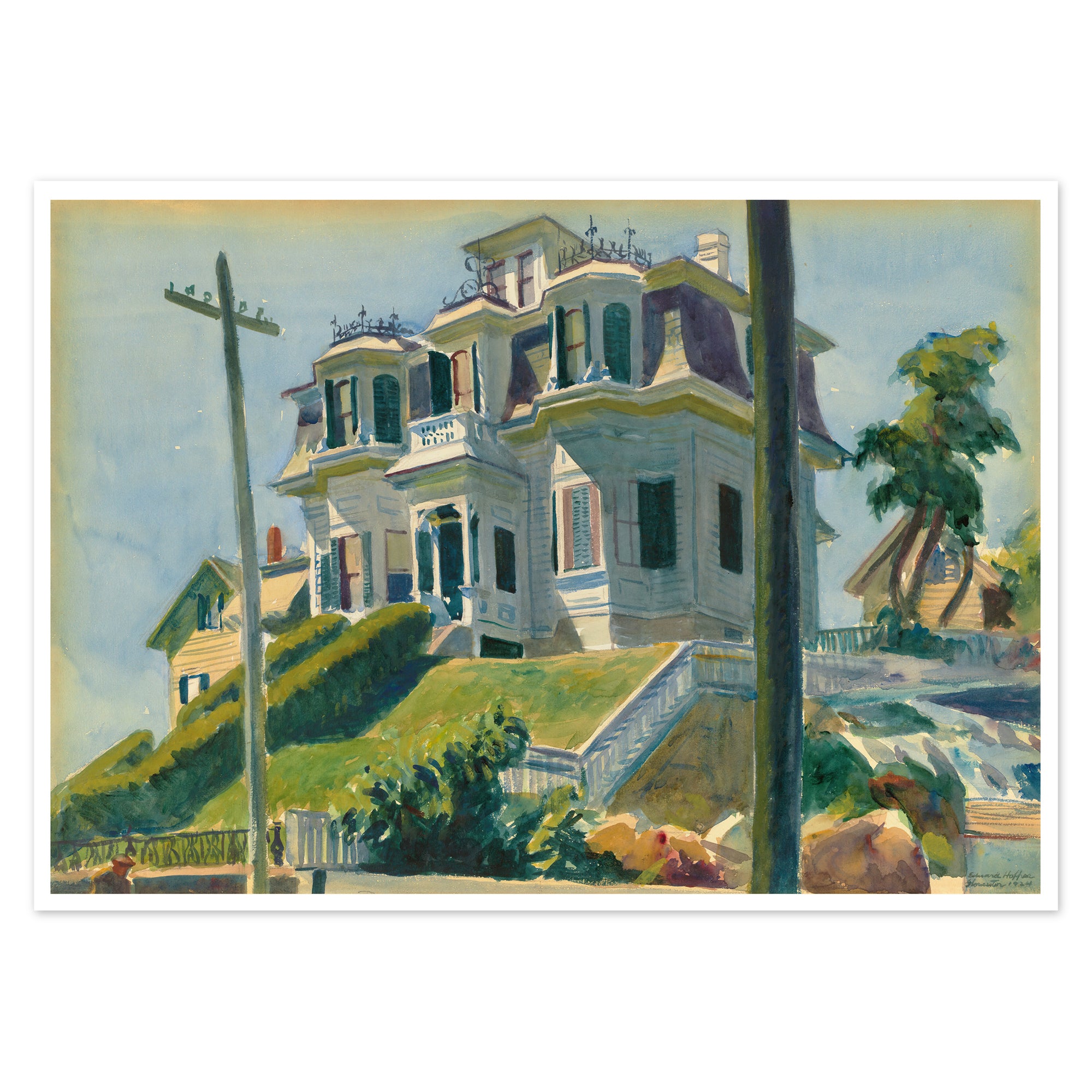 Edward Hopper Poster - Haskell's House