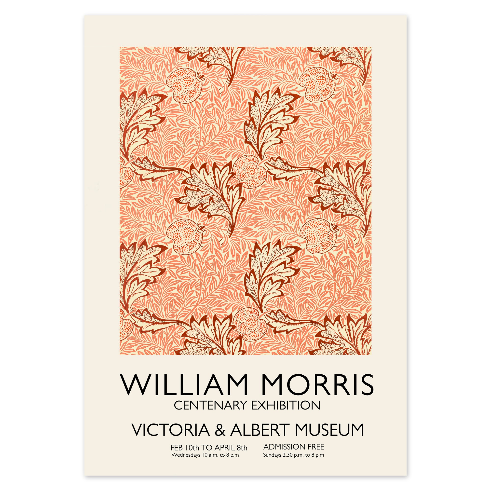 William Morris Poster - Apple