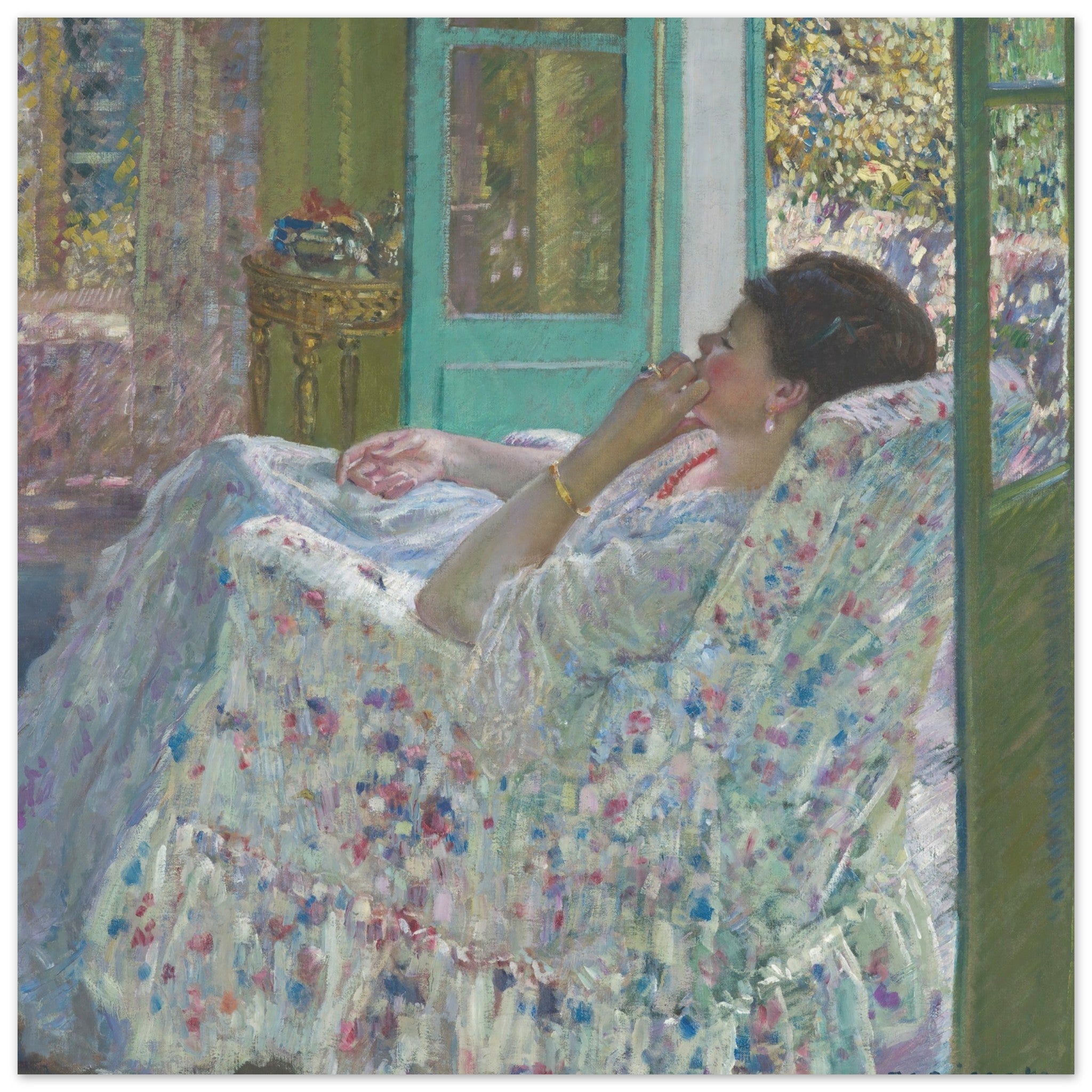Frederick Carl Frieseke Poster - Afternoon Yellow Room