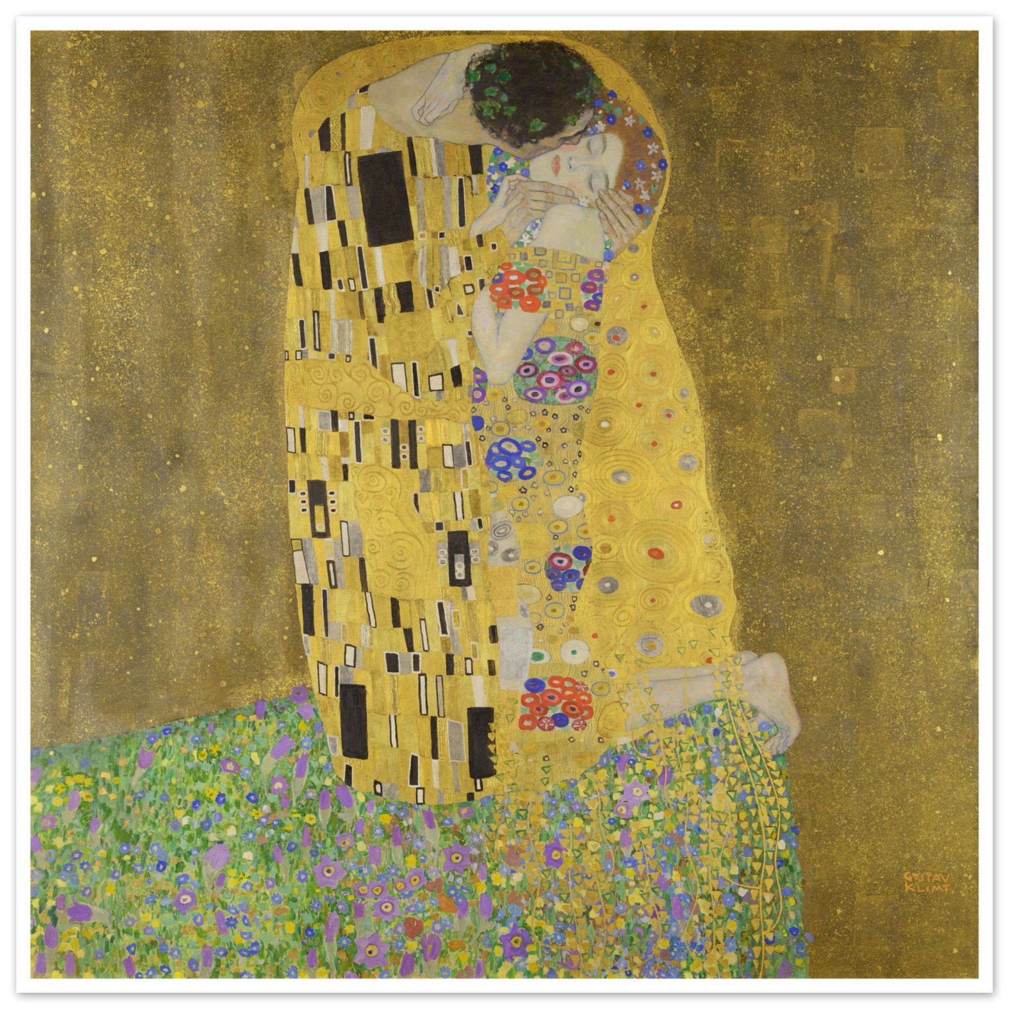Gustav Klimt Poster - The Kiss