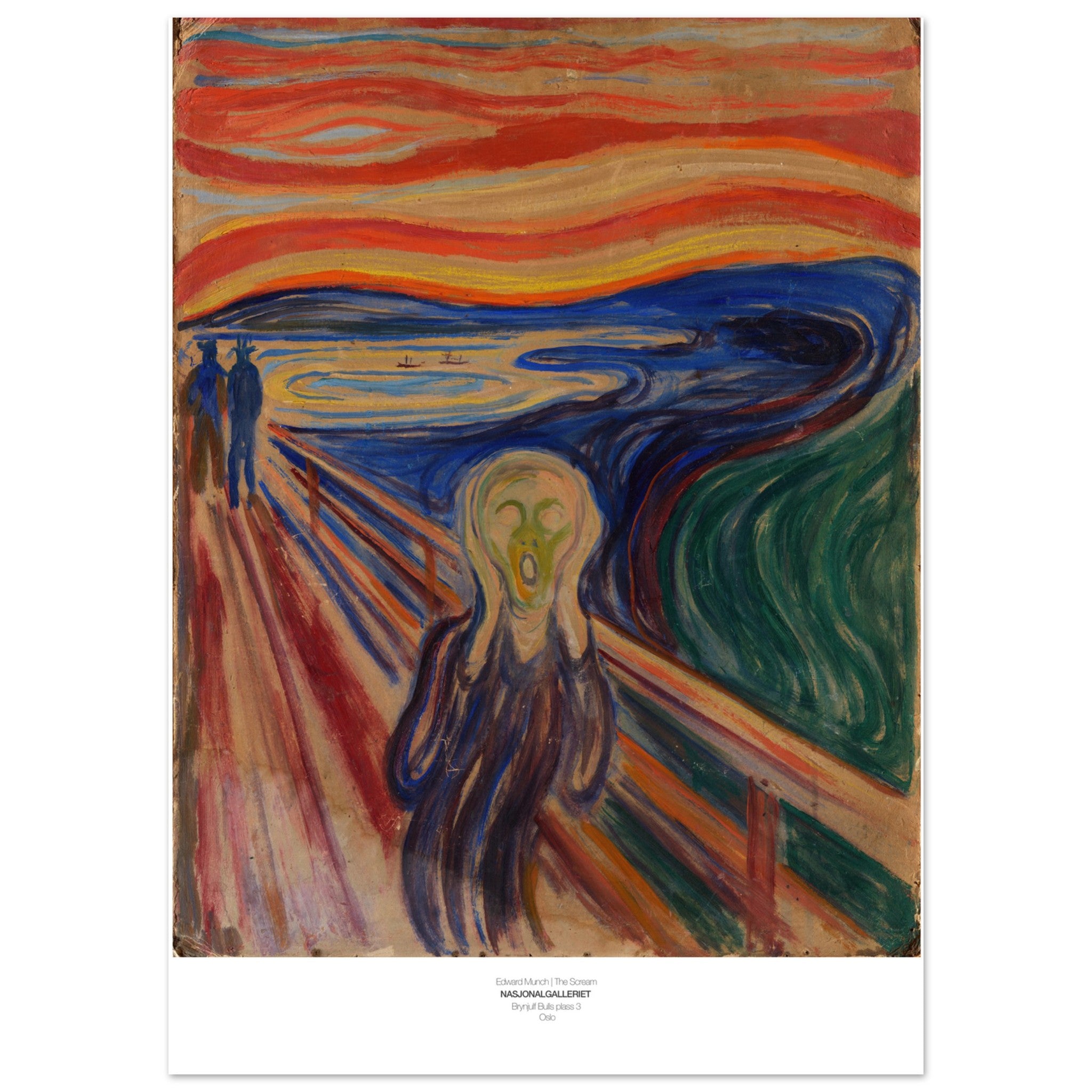 Edward Much Poster - The Scream