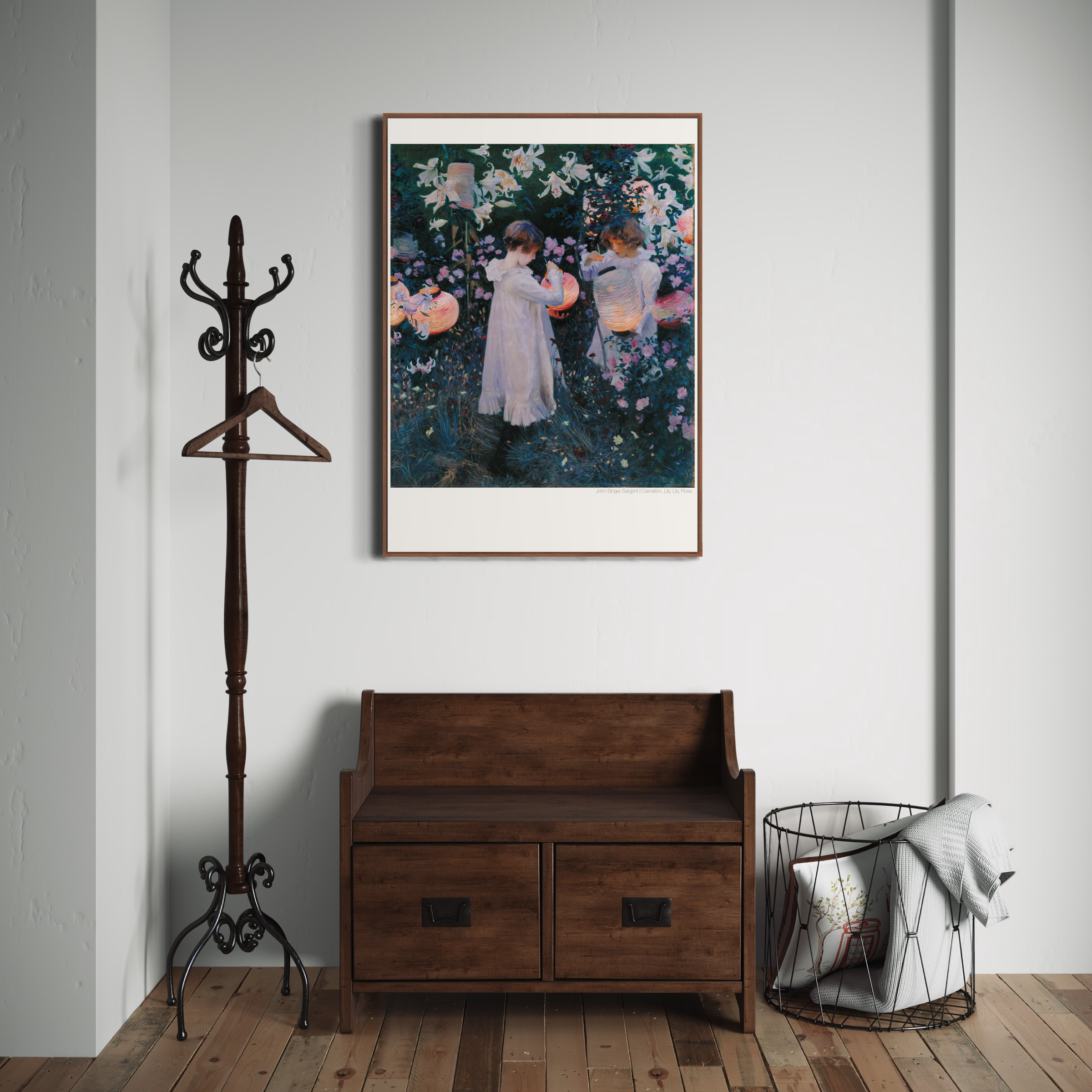 John Singer Sargent Poster - Carnation, Lily, Lily, Rose