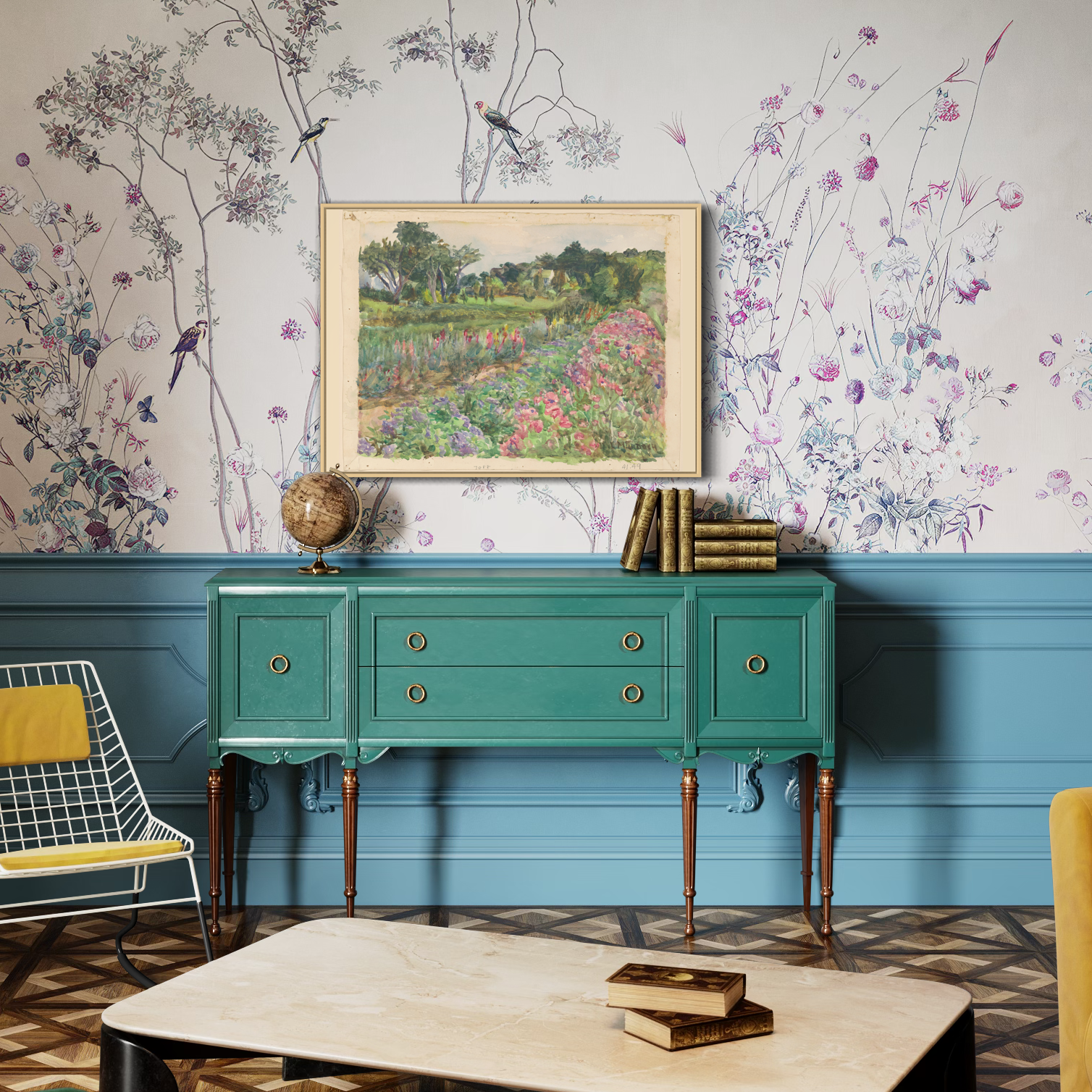 Dora Louise Murdoch Poster - Parmelee Estate In Bloom