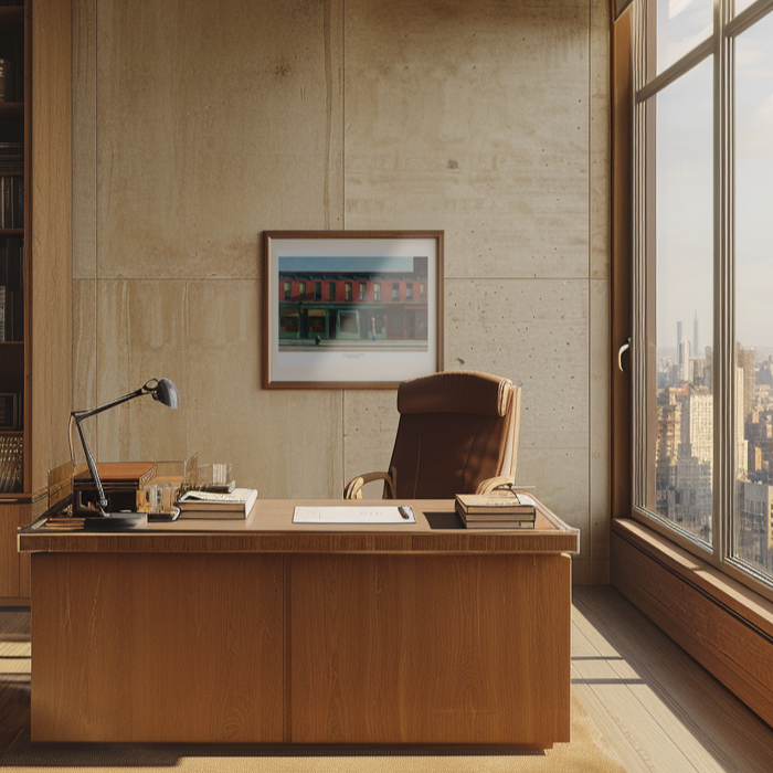 額装済/Early Sunday Morning エドワードホッパー/ポスター Amazon.com 額装済/Early Sunday Morning エドワードホッパー/ポスター Amazon.com