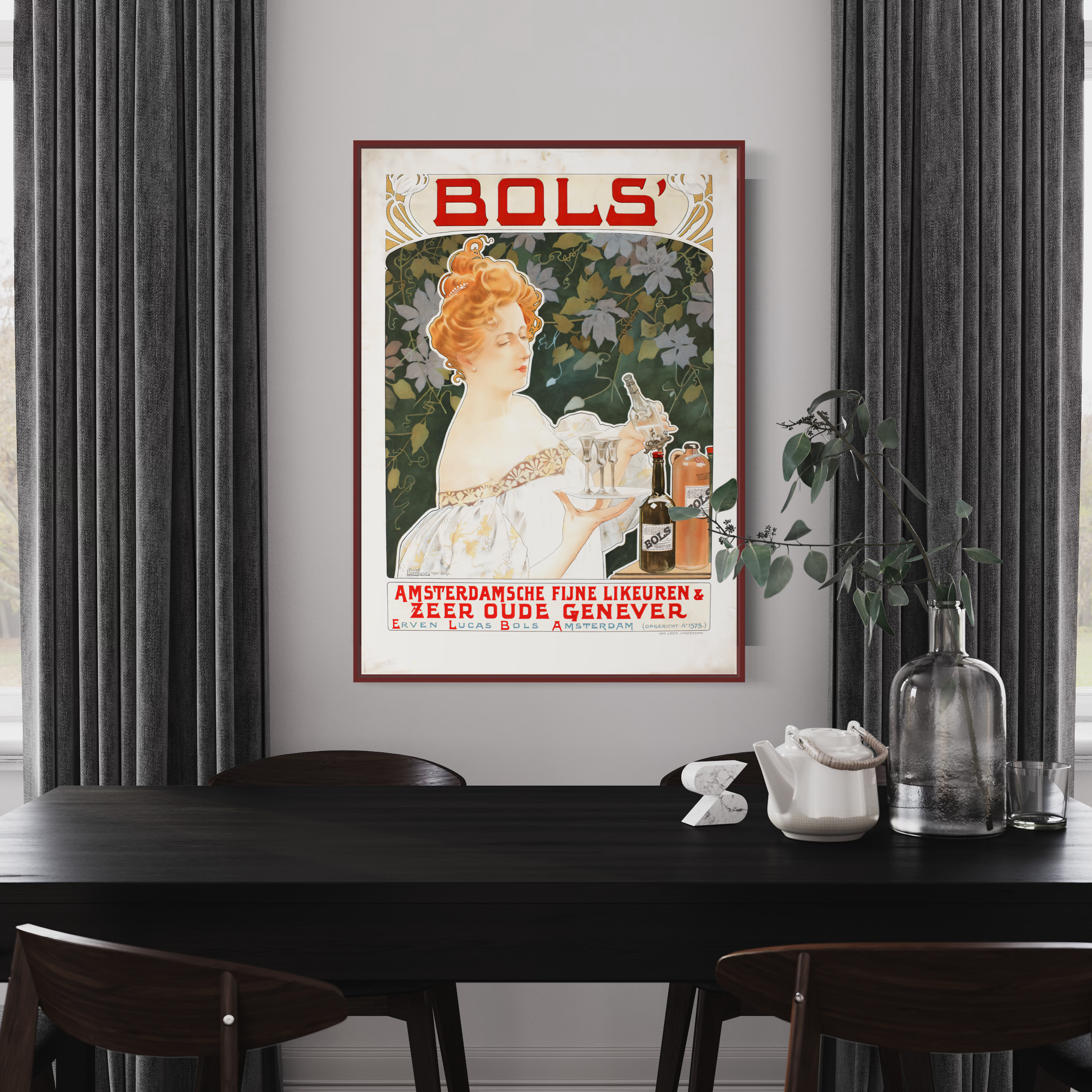 Erven Lucas Poster - Bols Amsterdam