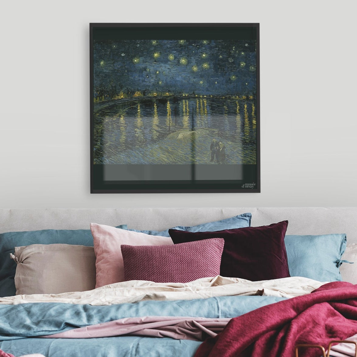 Vincent Van Gogh Poster - Starry Night Over The Rhone