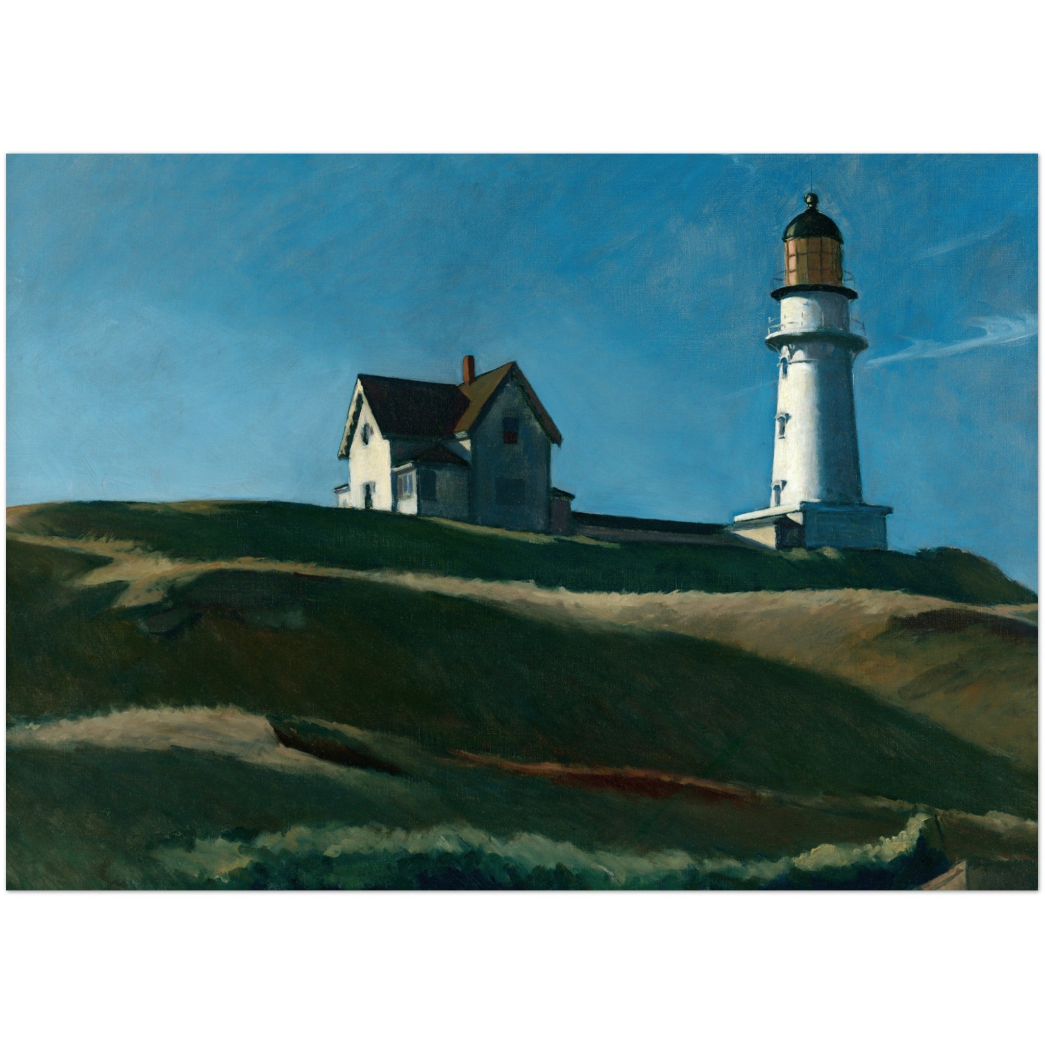 Edward Hopper Poster Lighthouse Hill