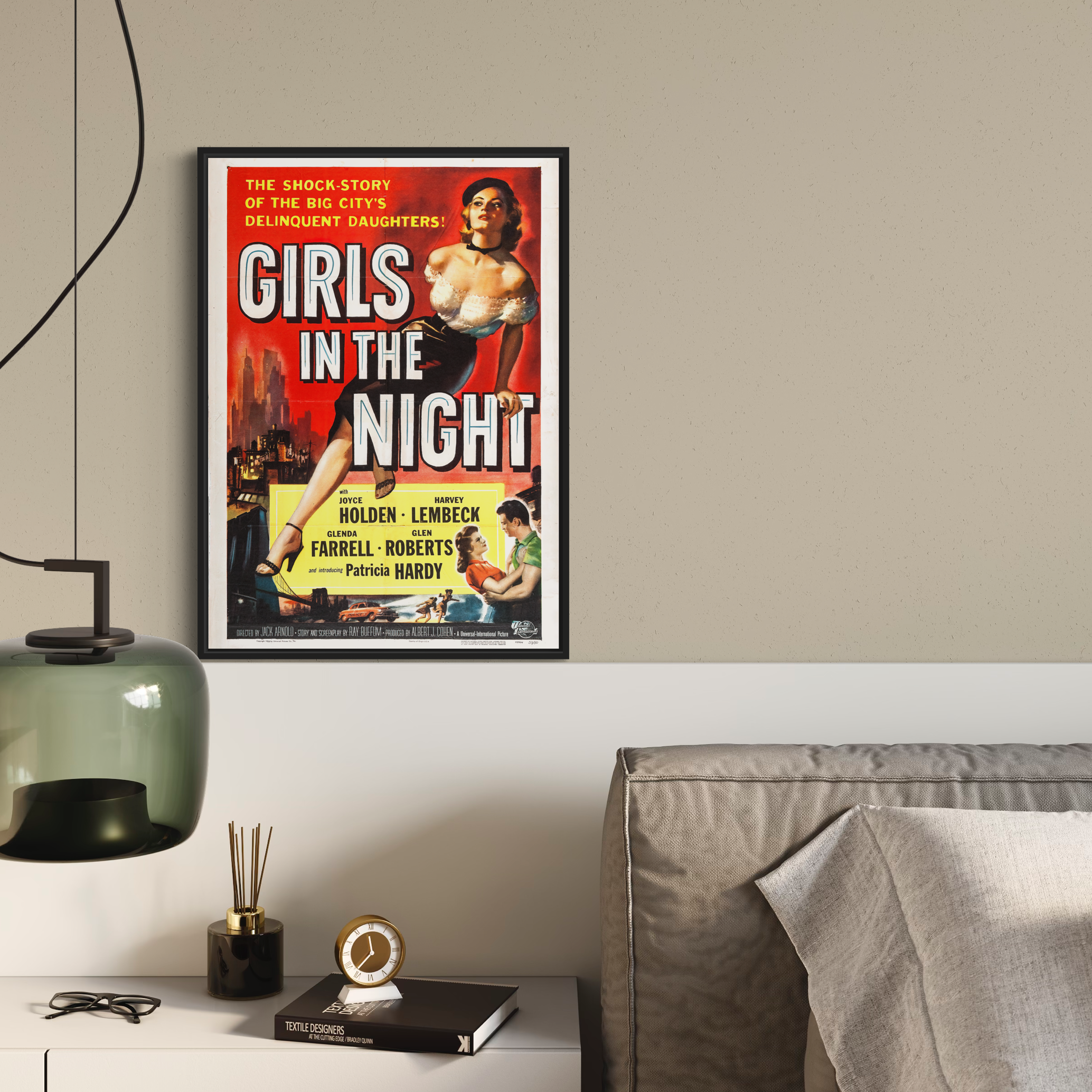 Jack Arnold Poster - Girls in The Night