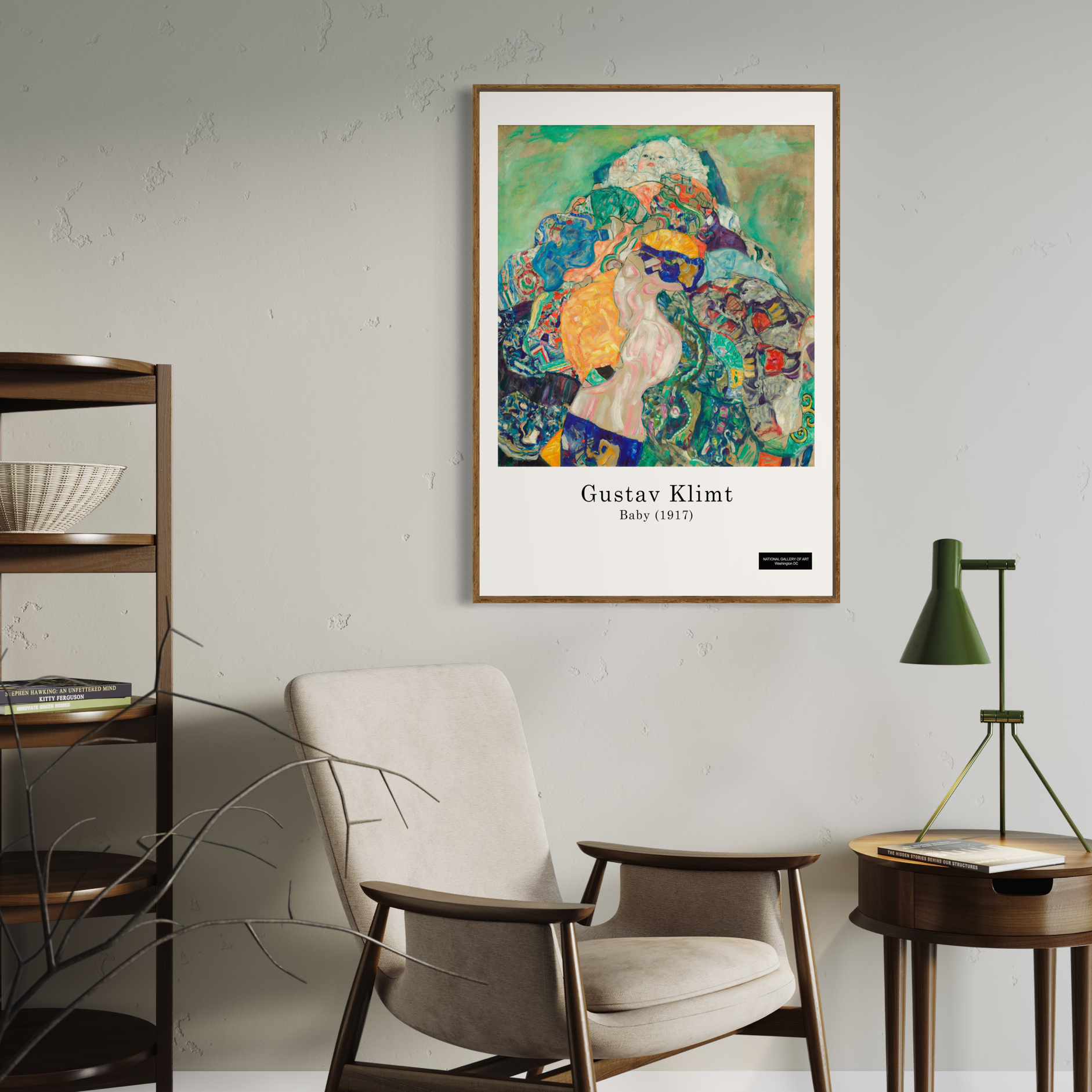 Gustav Klimt Poster - Baby