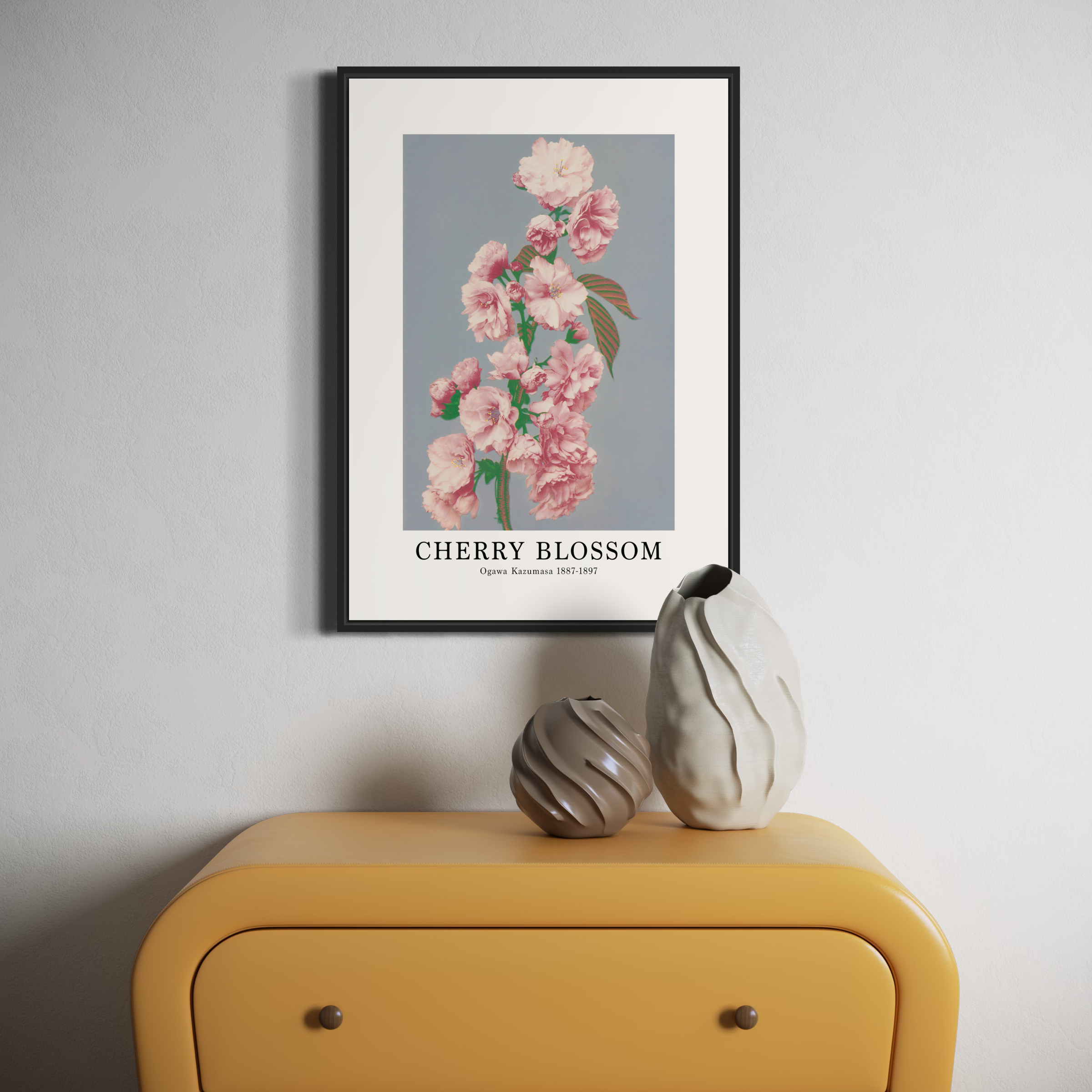 Ogawa Kazumasa Poster - Cherry Blossom