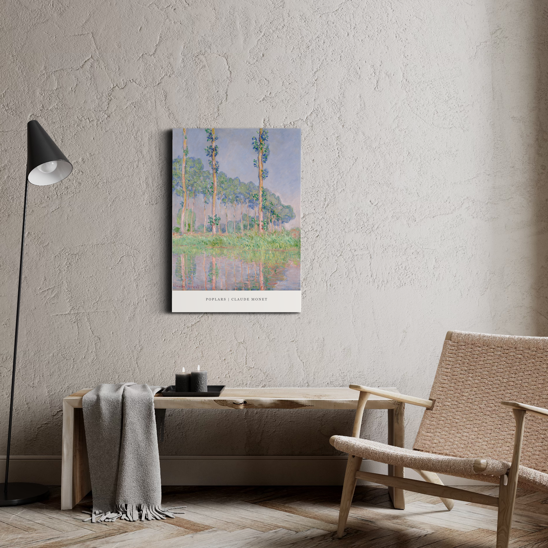 Special Edition Canvas - Claude Monet - Poplars