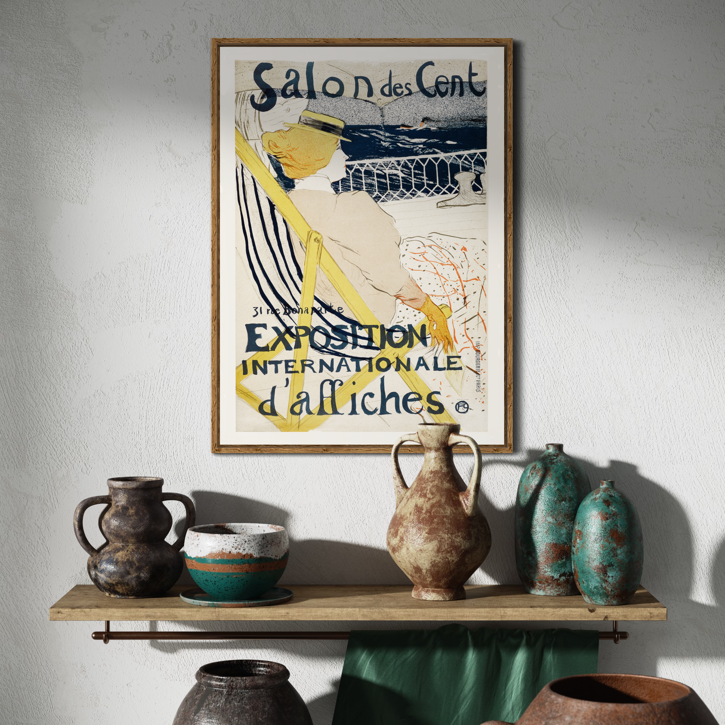 Henri de Toulouse-Lautrec Poster - Salon des Cent
