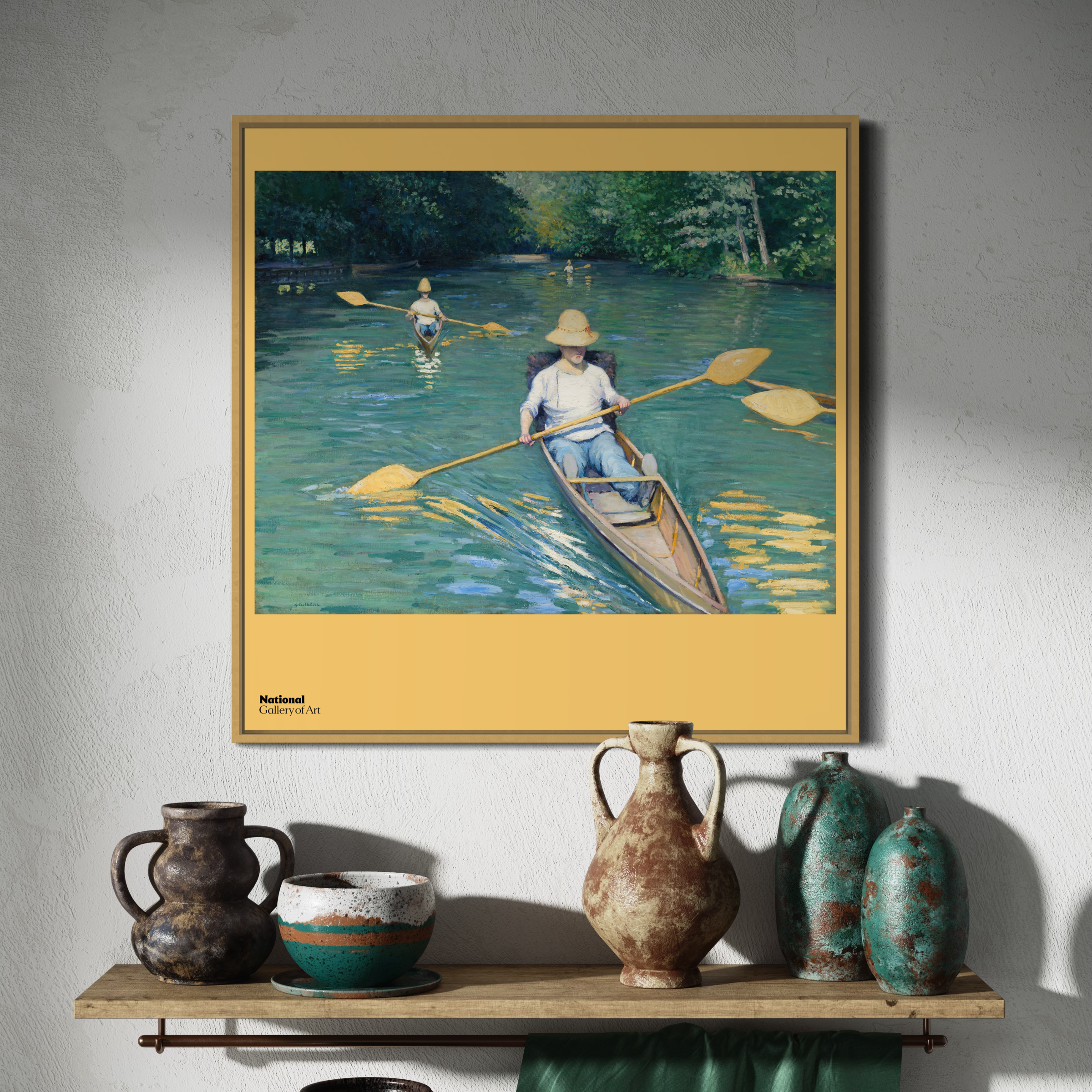 Gustave Caillebotte Poster - Skiffs
