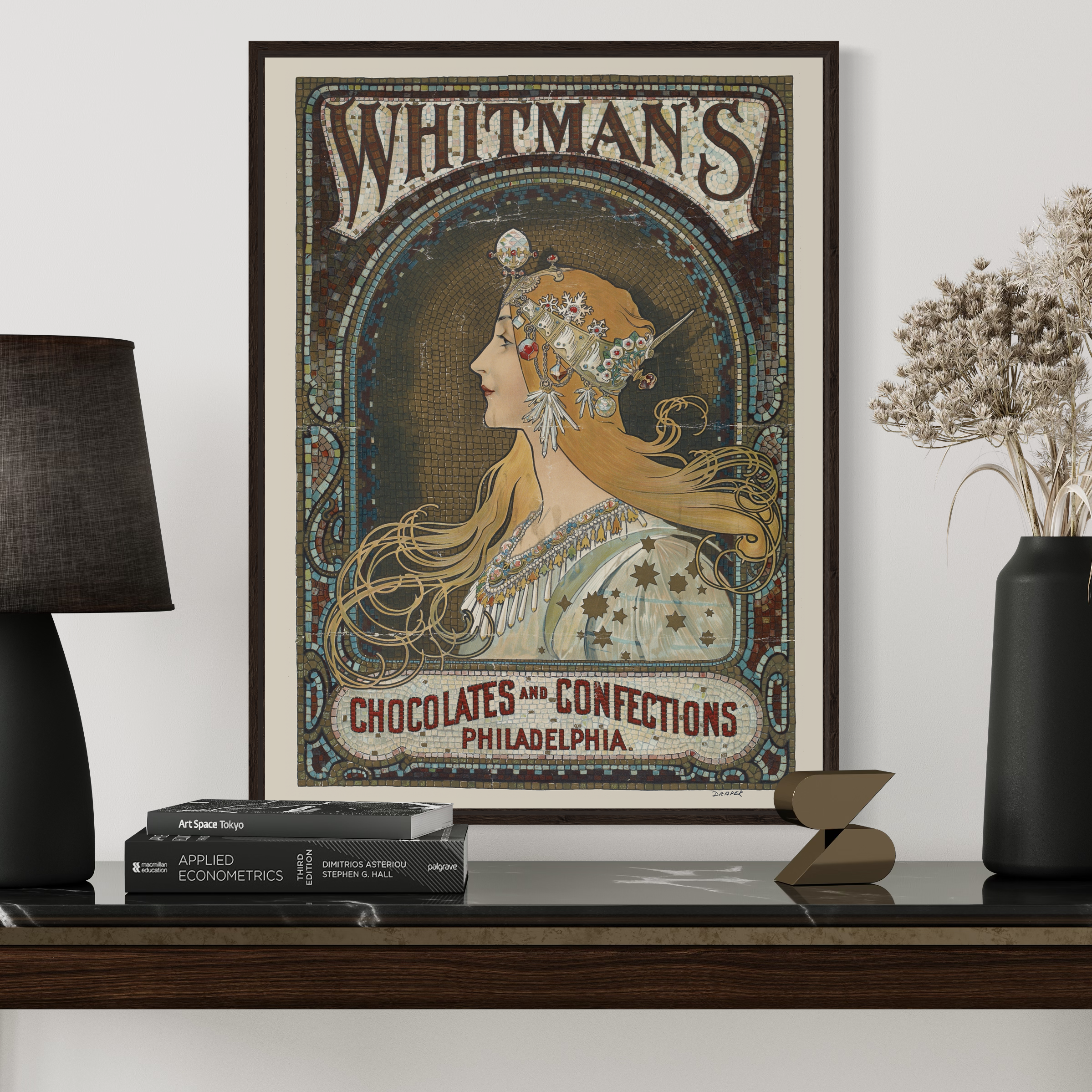 Alphonse Mucha Poster - Whitmans Chocolates And Confections