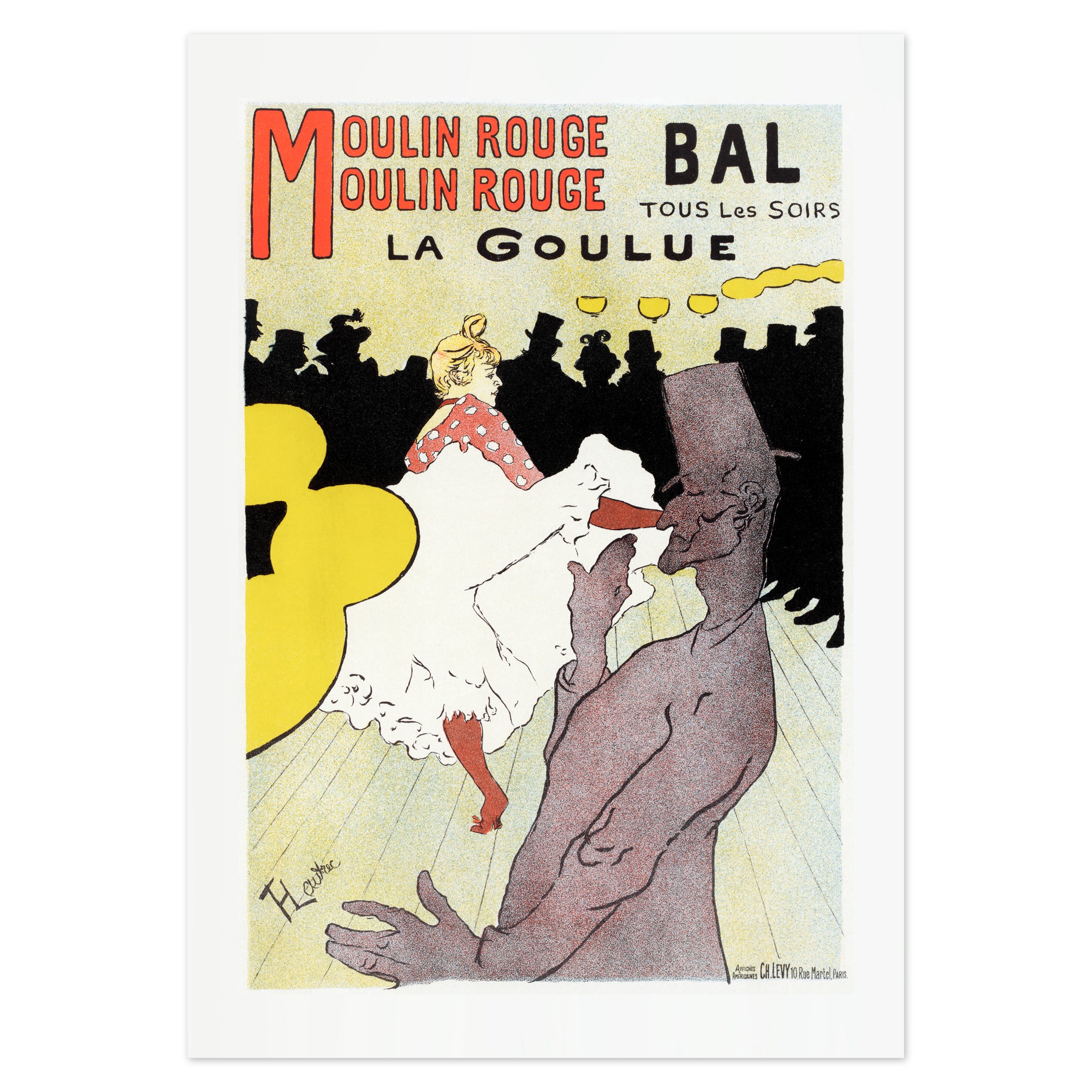 Henri de Toulouse-Lautrec Poster - Moulin Rouge