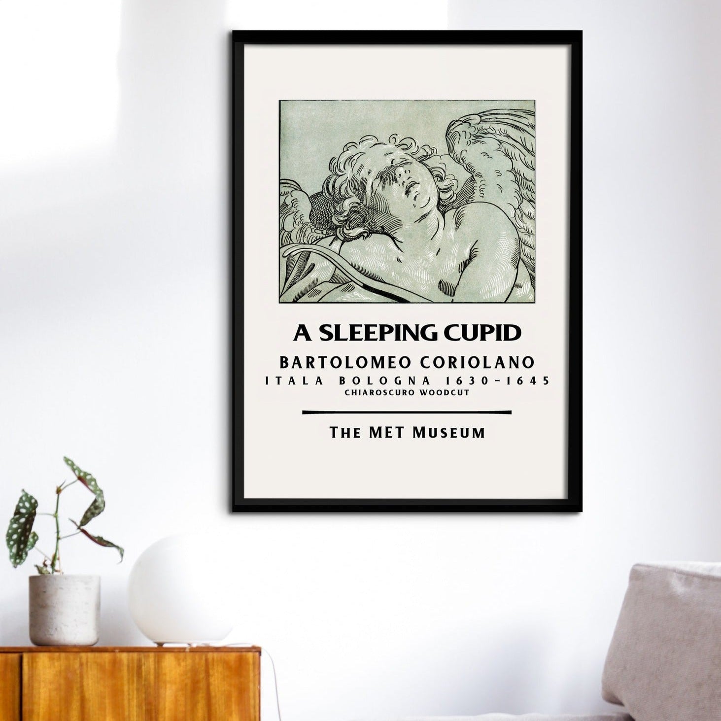 Preview. Poster featuring a drawing by Bartolomeo Coriolano
