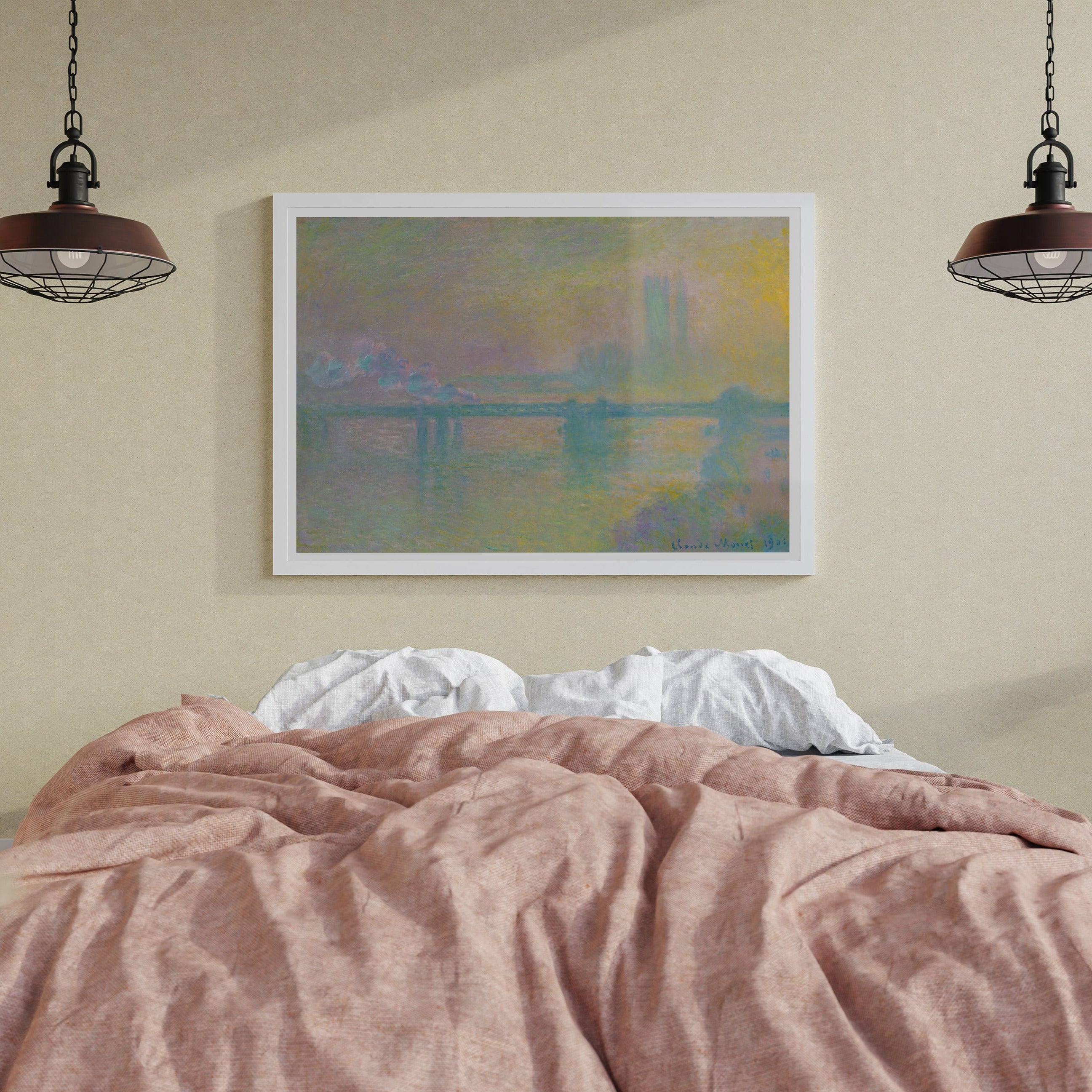 Poster preview. Claude Monet - Charing Cross Bridge