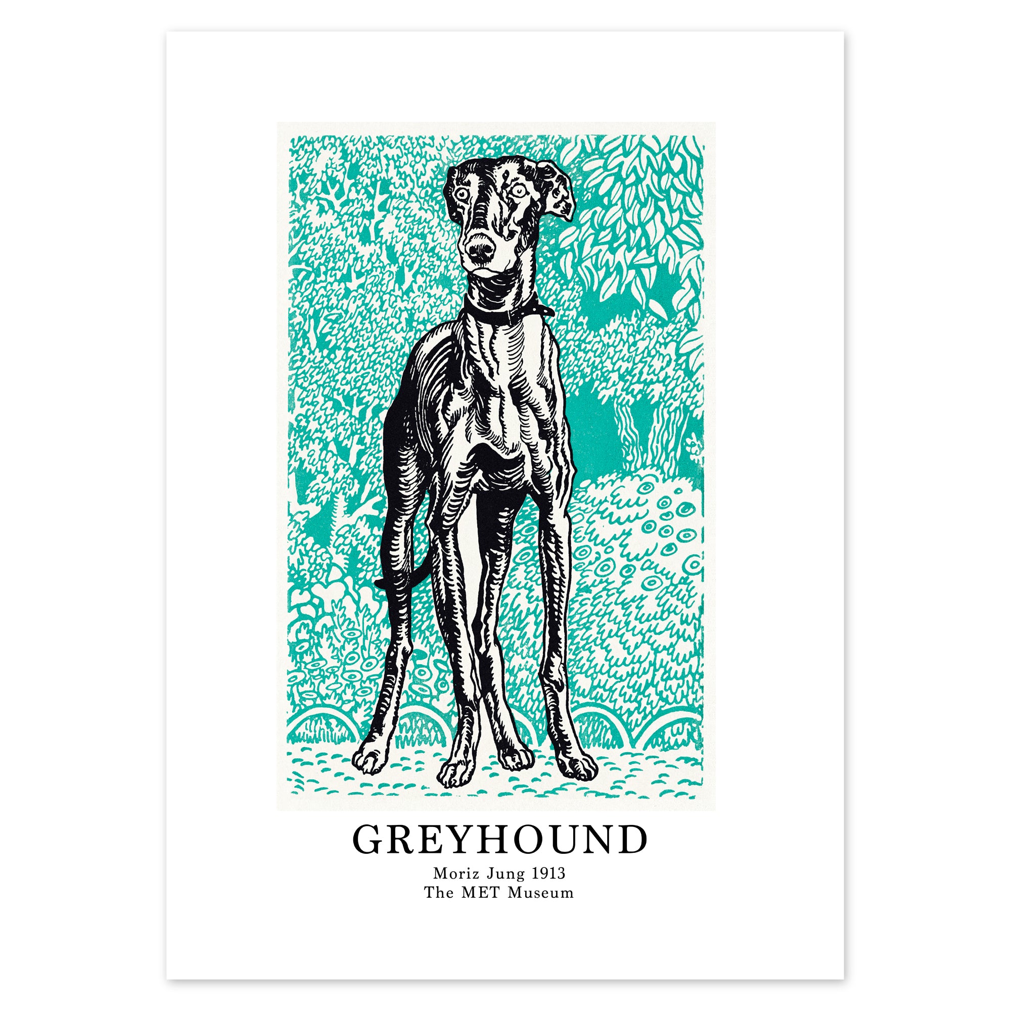 Moriz Jung Poster - Greyhound