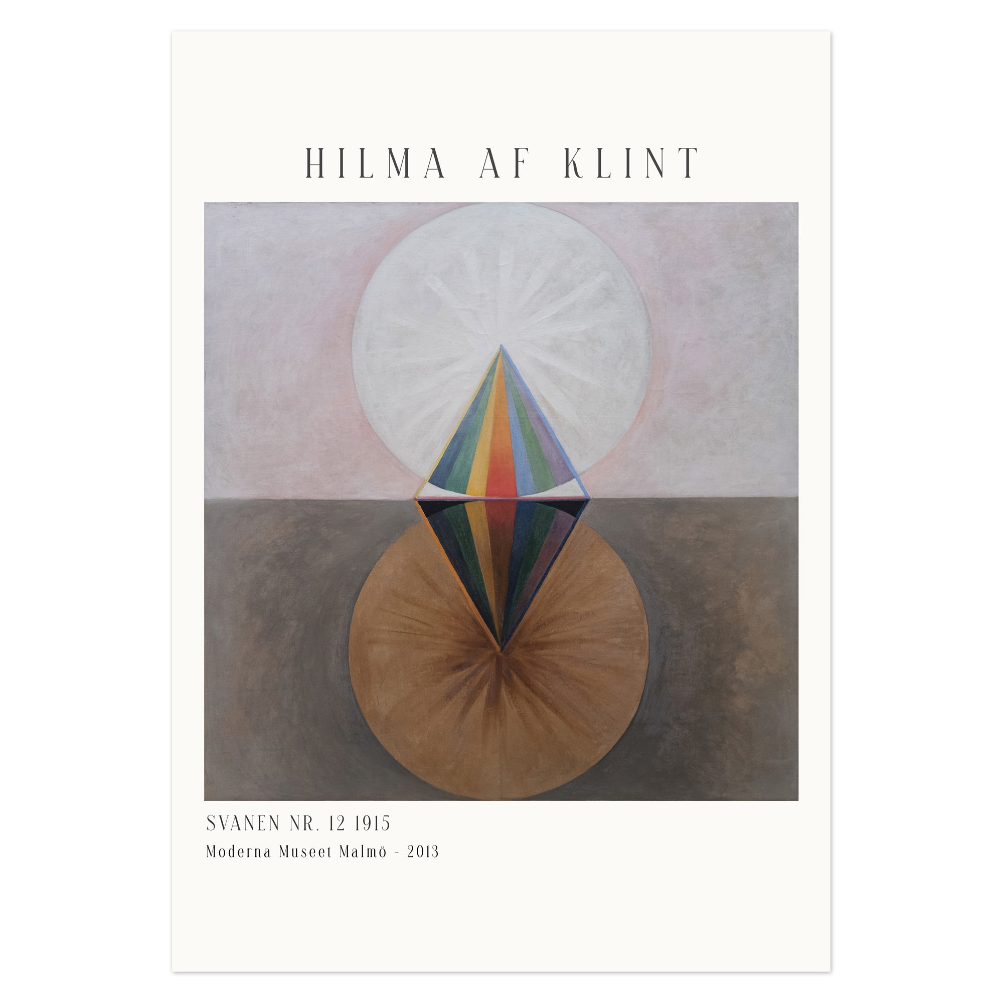 Hilma af Klint Poster - Svanen nr. 12