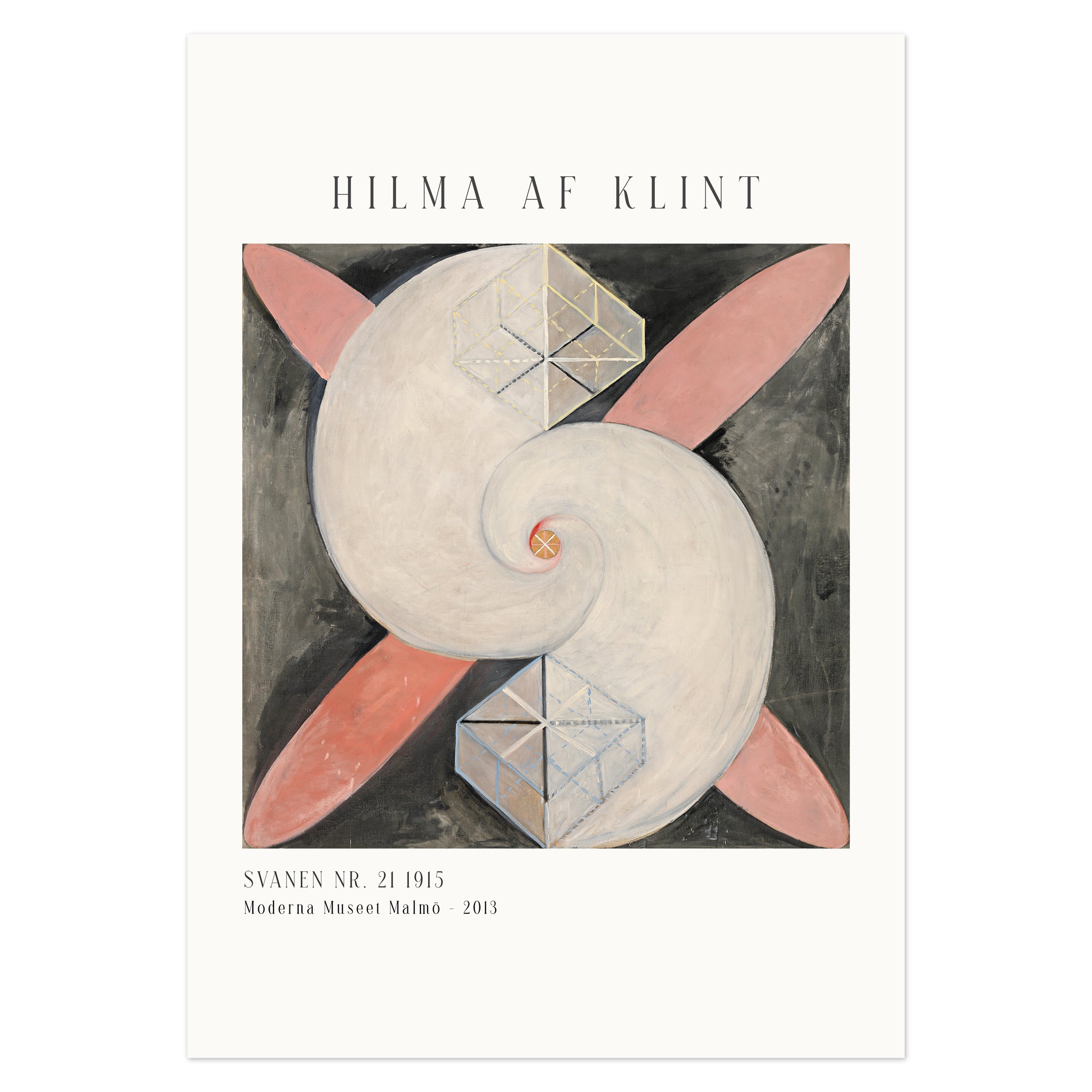 Hilma af Klint Poster - Svanen nr. 21