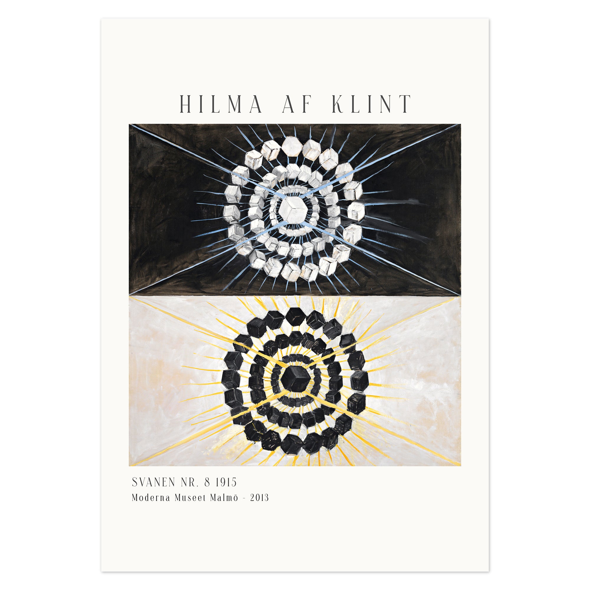 Hilma af Klint Poster - Svanen nr. 8