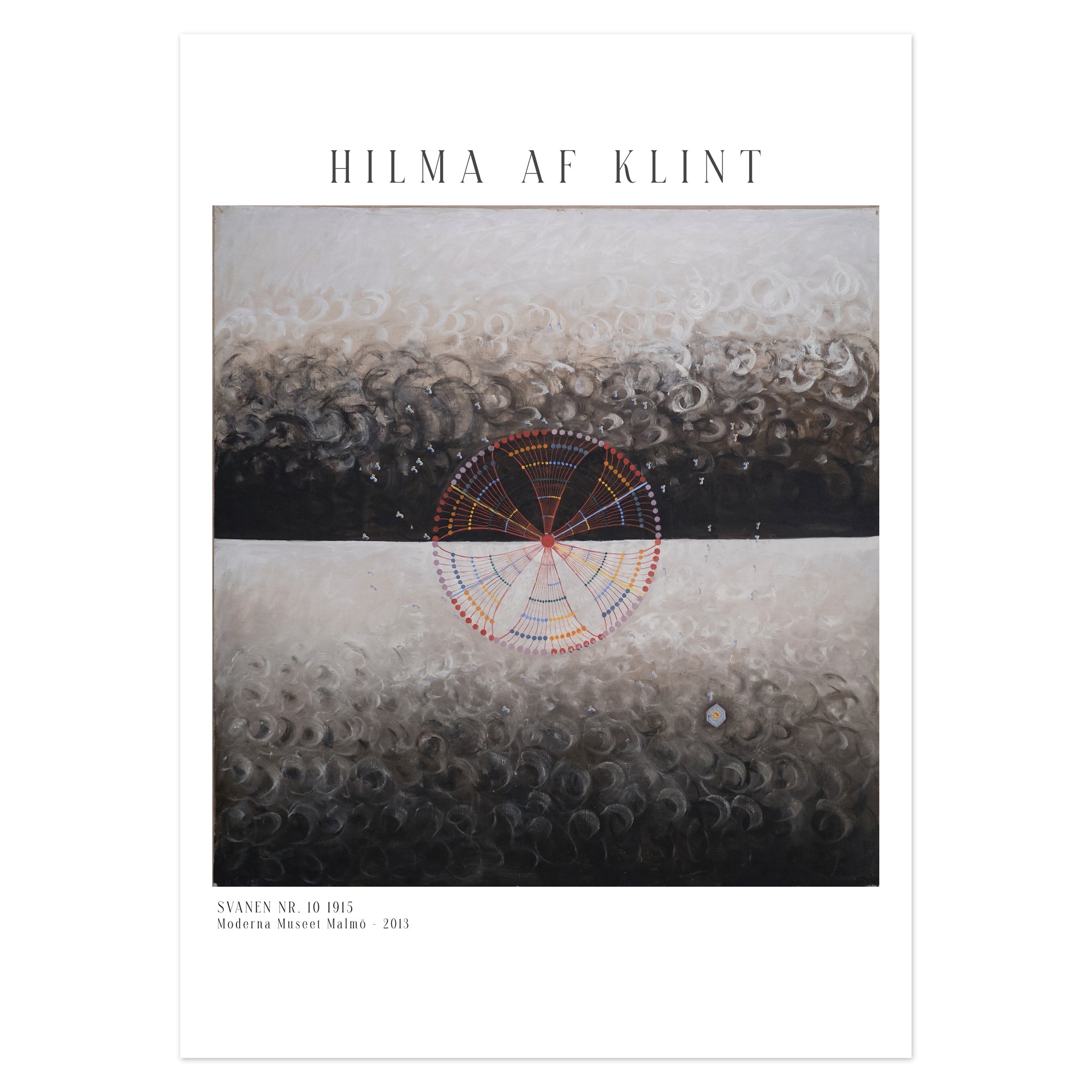 Hilma af Klint Poster - Svanen nr. 10