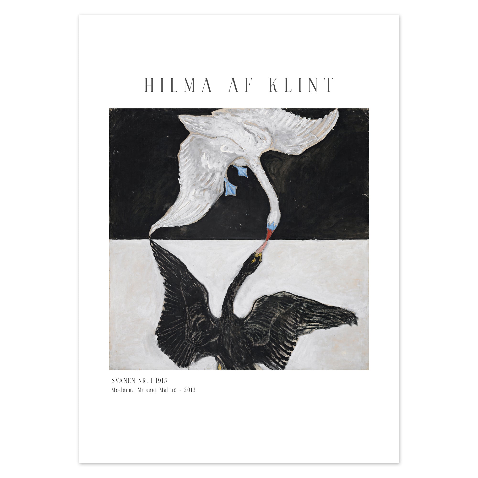 Hilma af Klint Poster - Svanen nr. 1