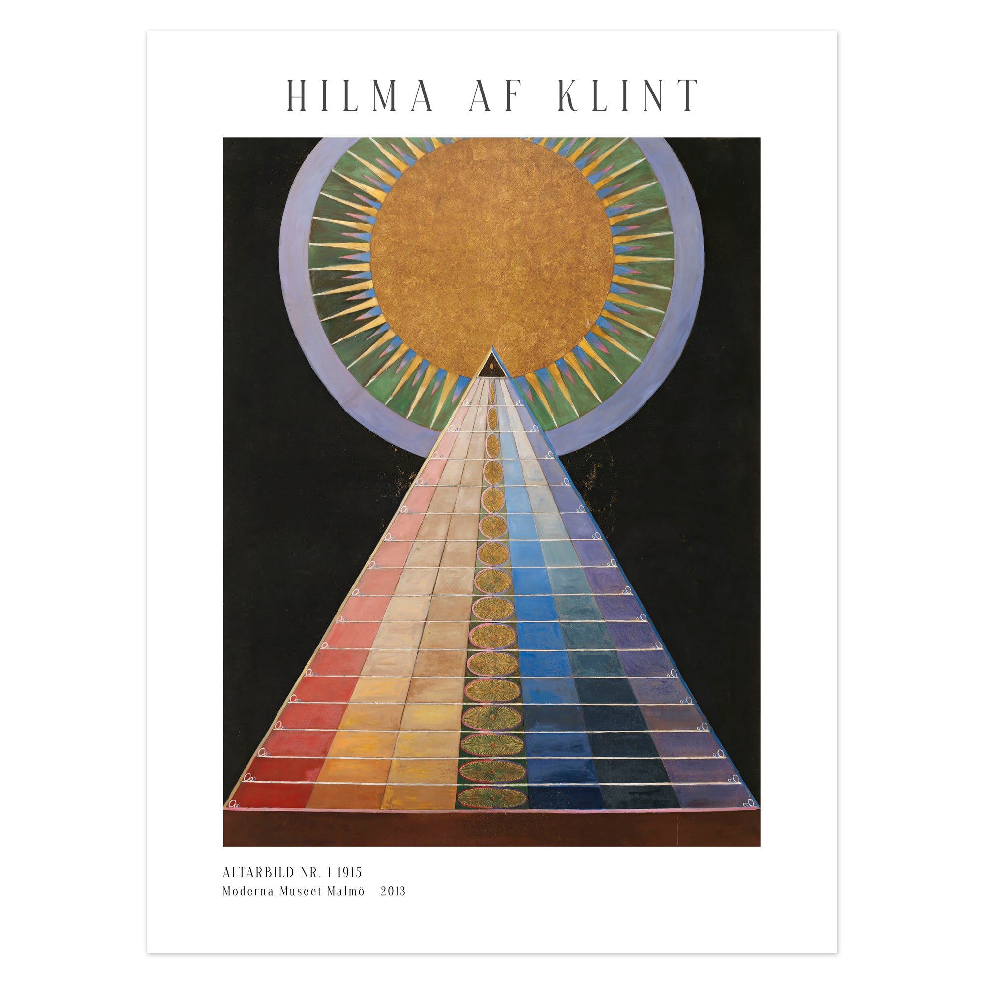 Hilma af Klint Poster - Altarbild nr. 1