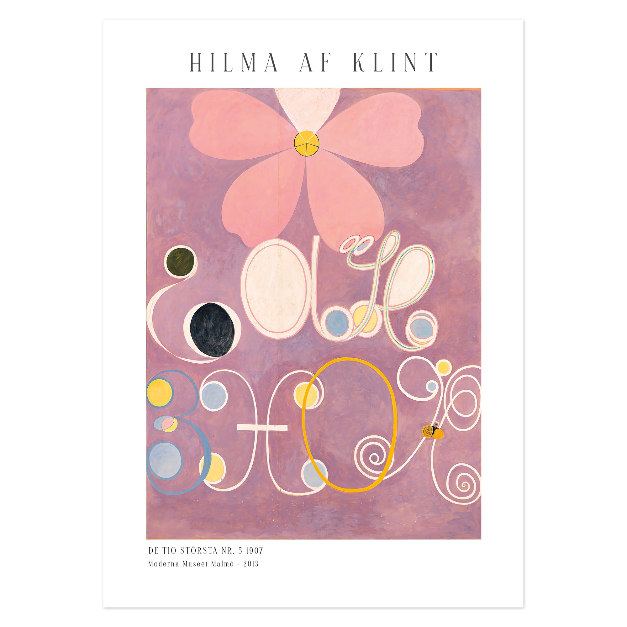 Hilma af Klint Poster - De tio största nr. 5