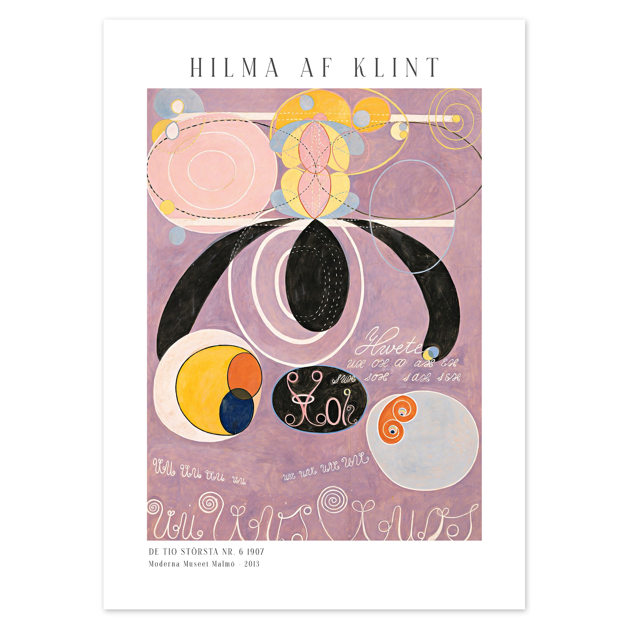 Hilma af Klint Poster - De tio största nr. 6