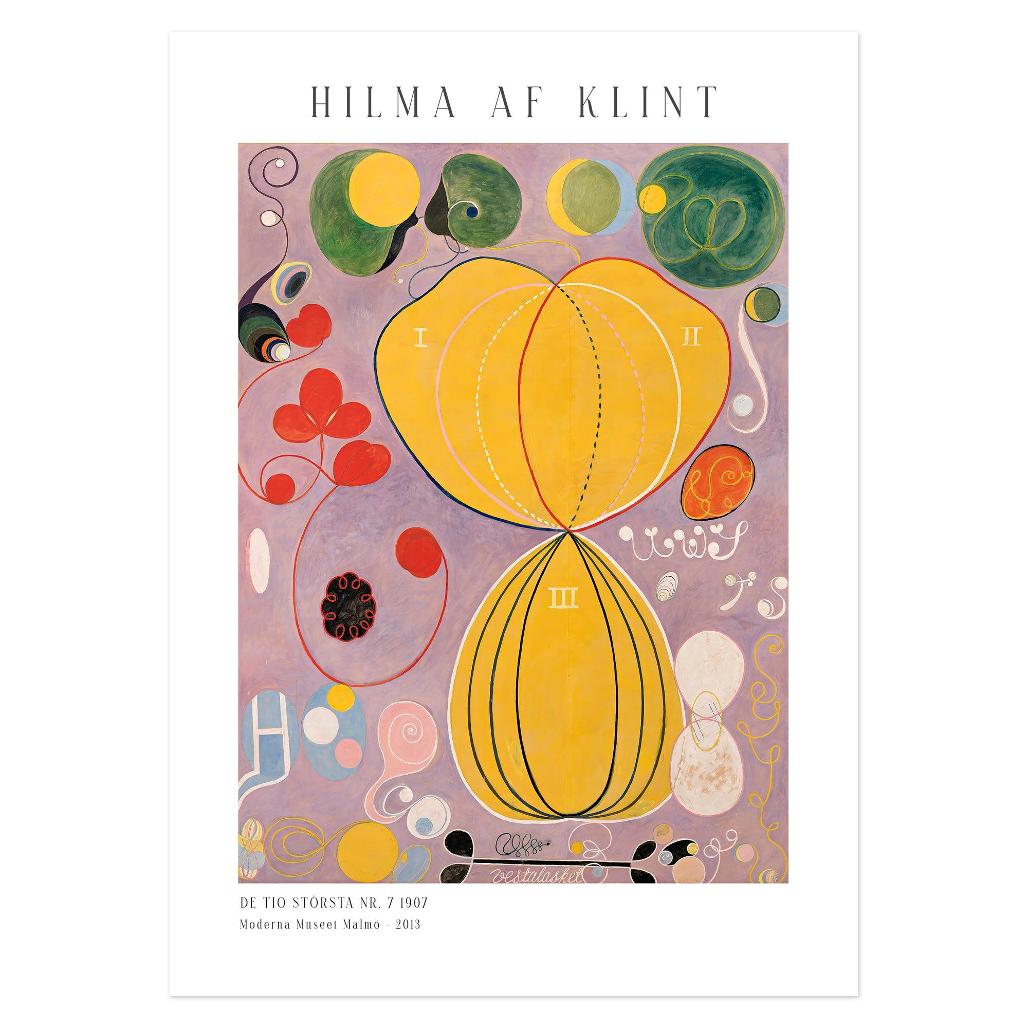 Hilma af Klint Poster - De tio största nr. 7