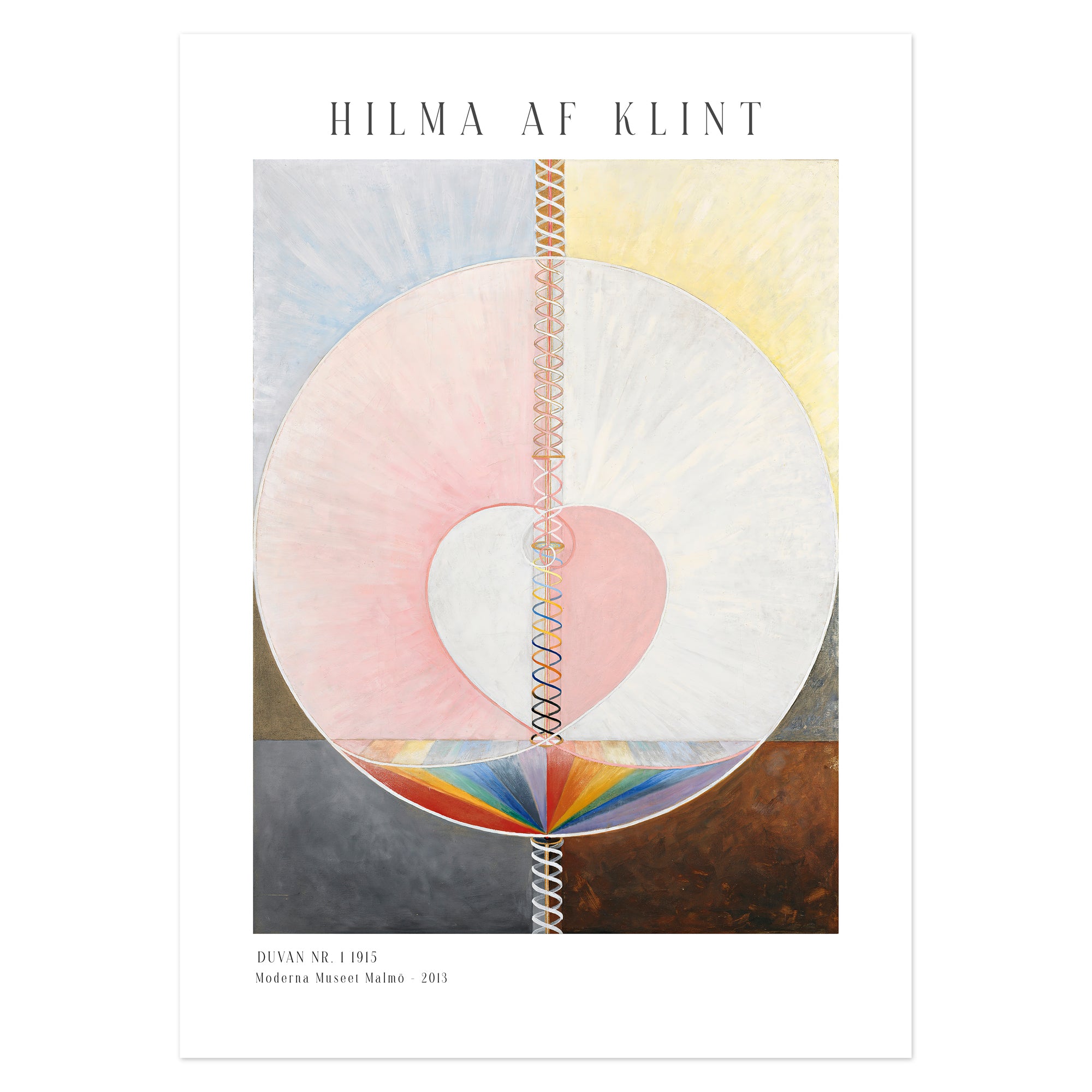 Hilma af Klint Poster - Duvan nr. 1