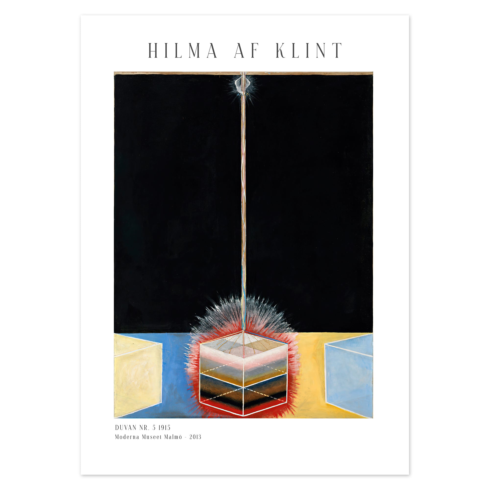 Hilma af Klint Poster - Duvan nr. 5