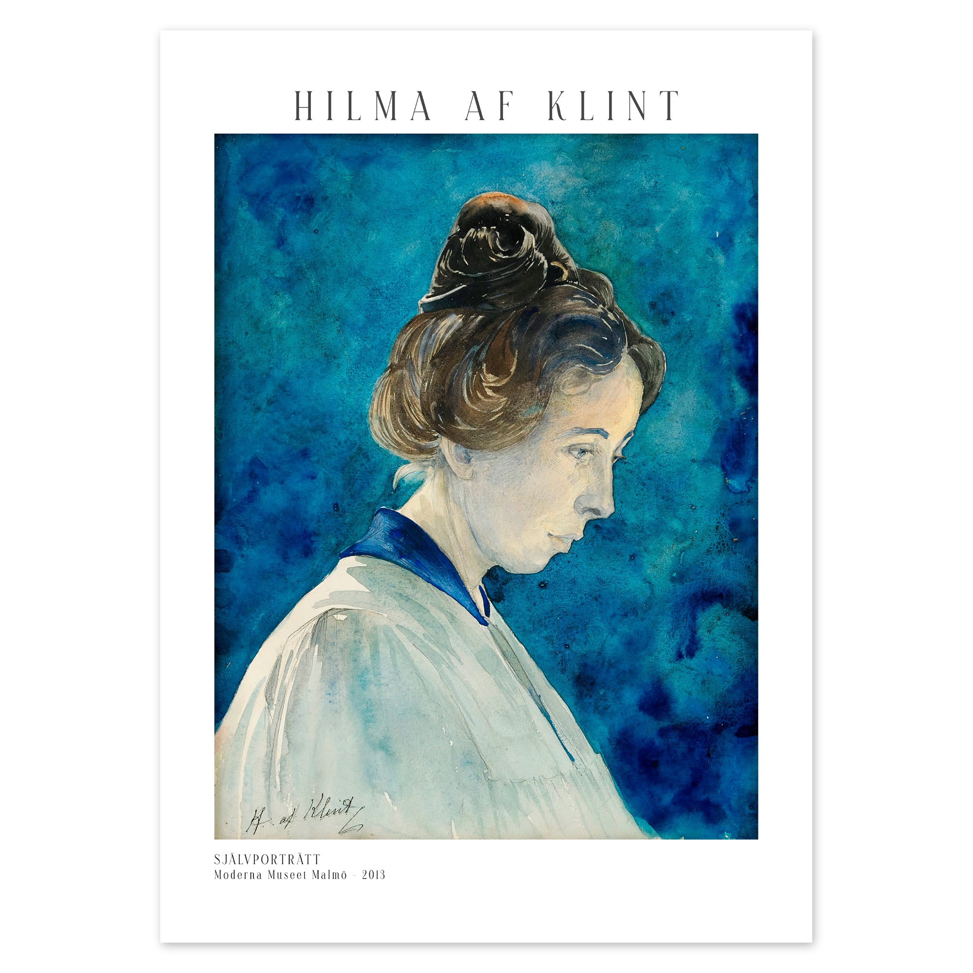 Hilma af Klint Poster - Självporträtt