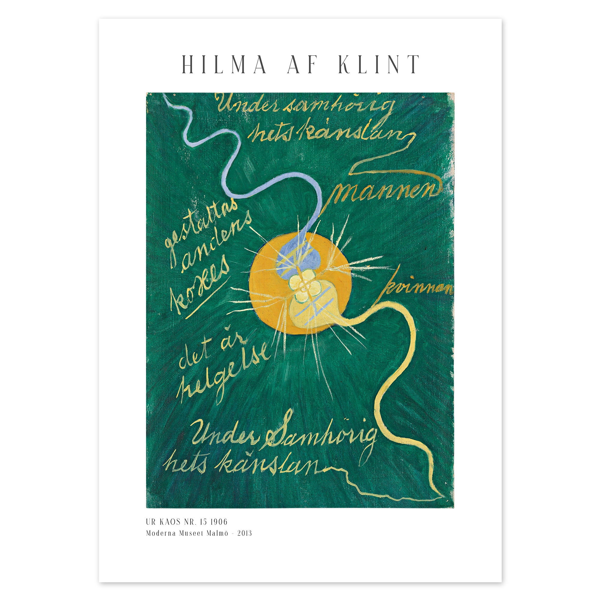 Hilma af Klint Poster - Urkaos nr. 15