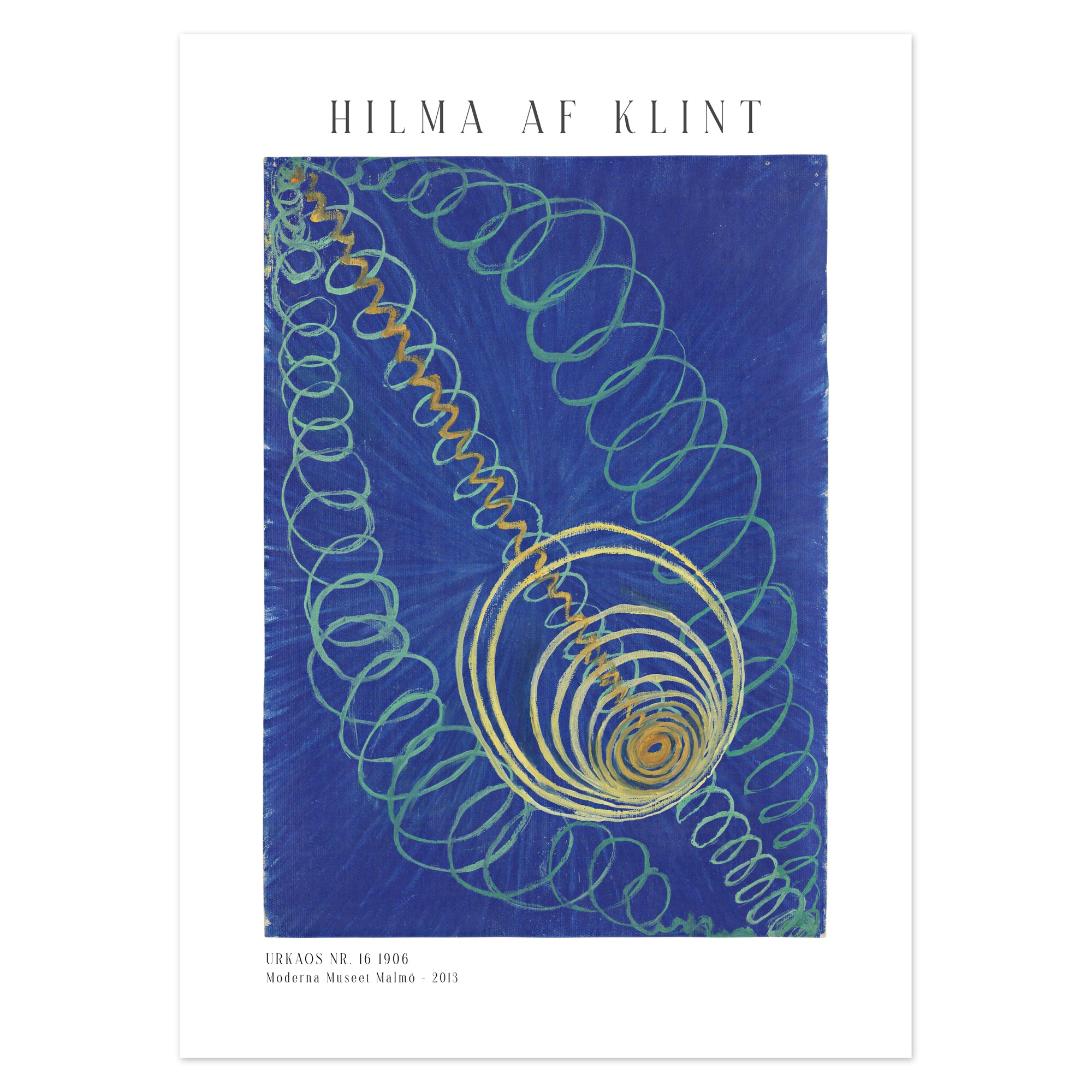 Hilma af Klint poster - Urkaos nr. 16