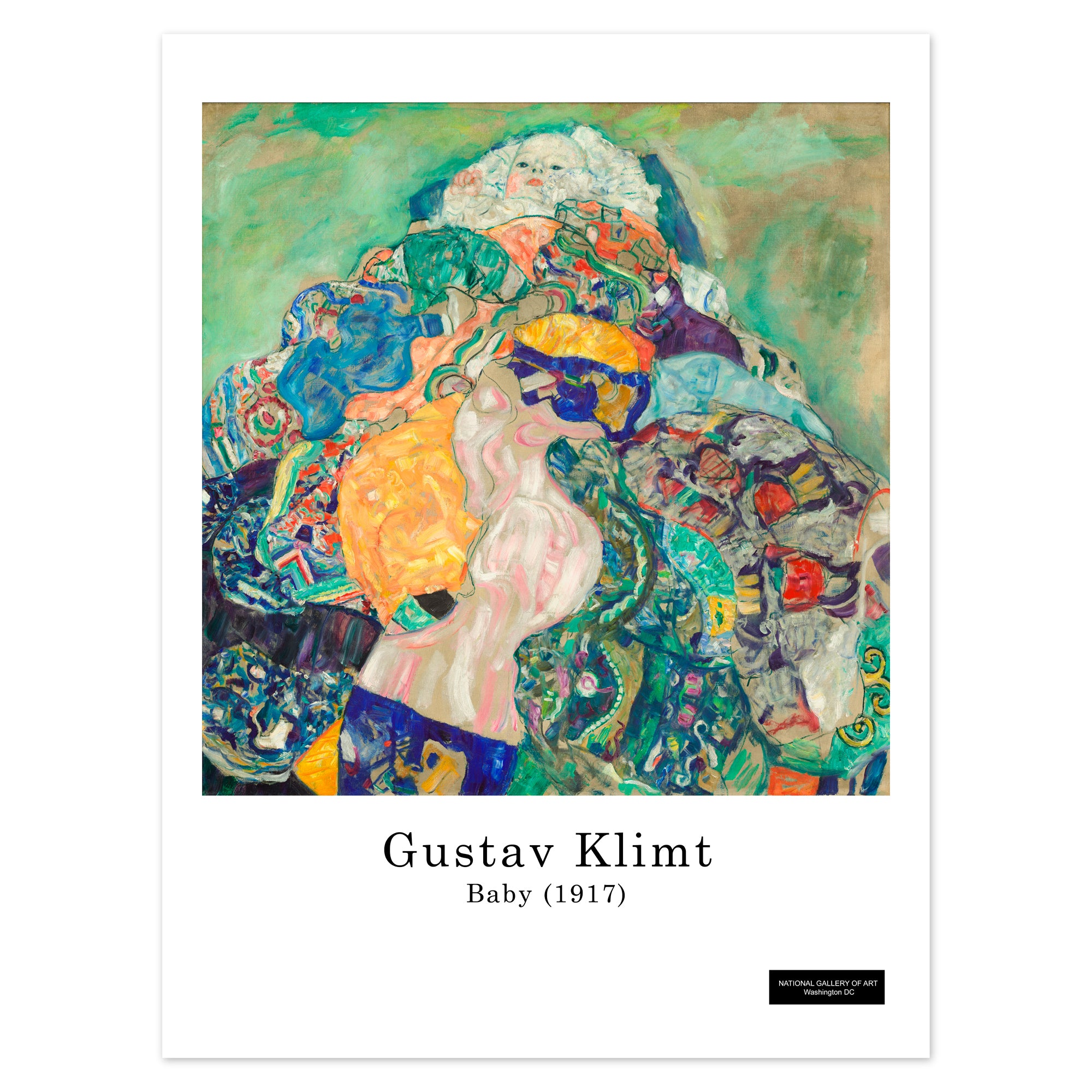 Gustav Klimt Poster - Baby