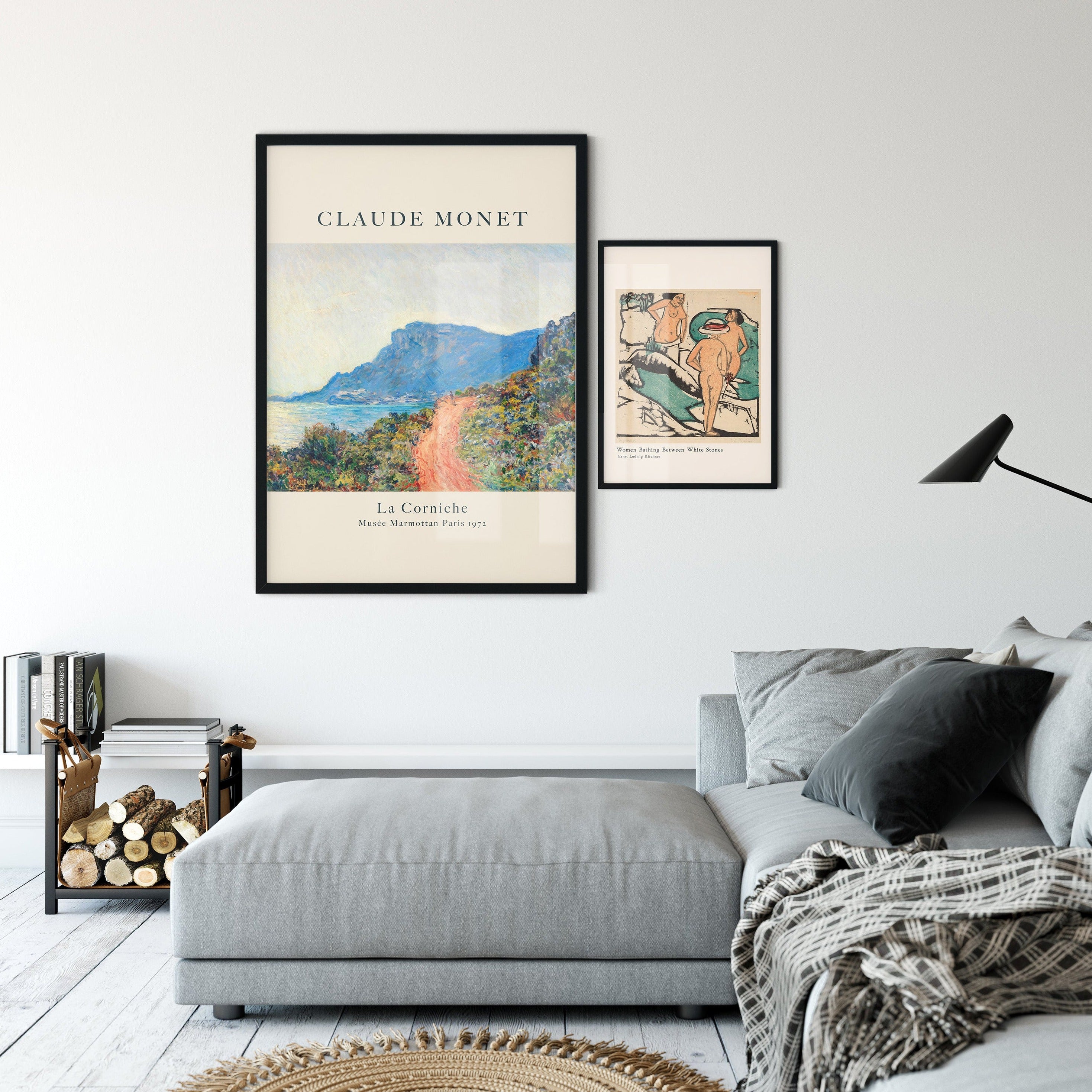 Claude Monet Poster - La Corniche near Monaco