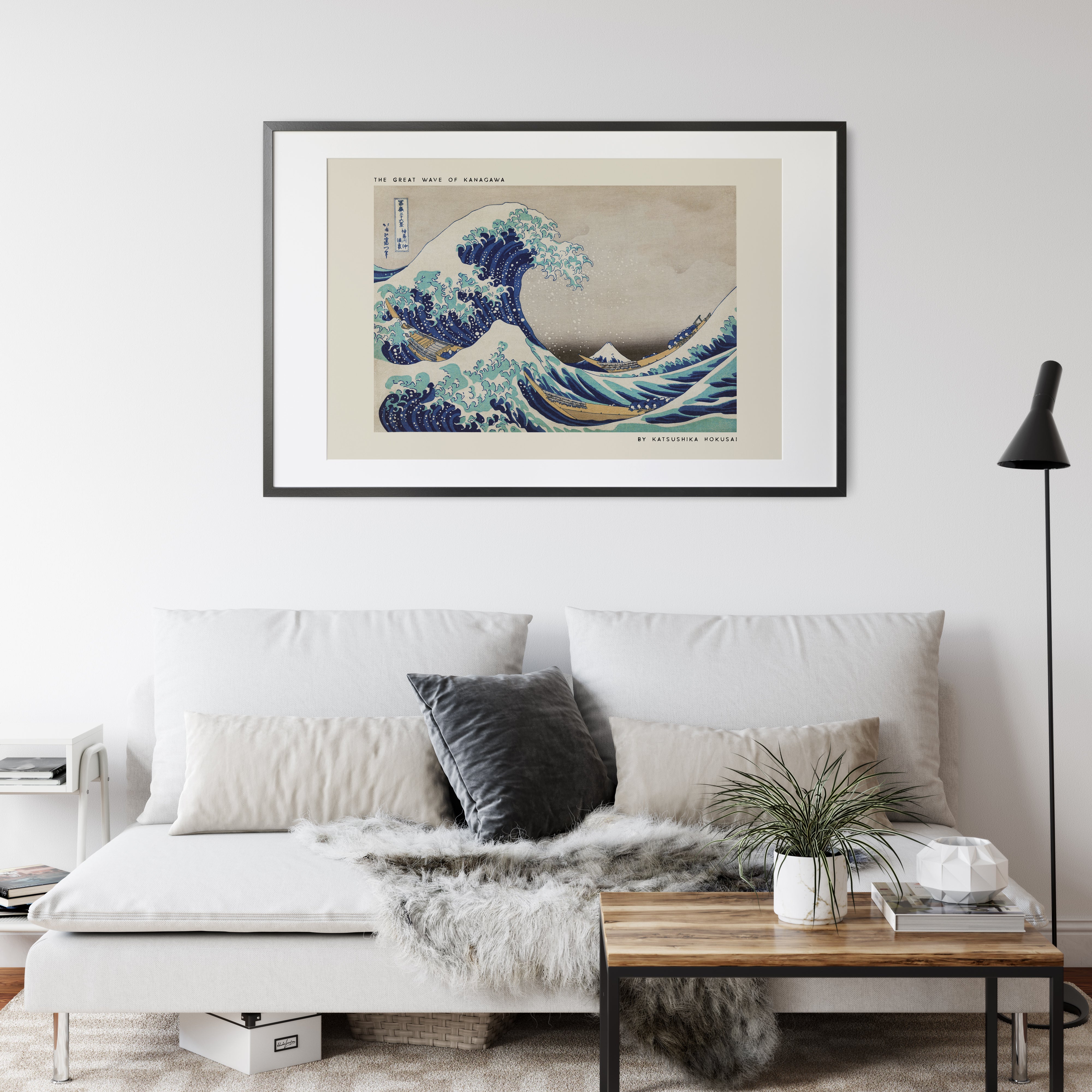 Katsushika Hokusai Poster - The Great Wave of Kanagawa