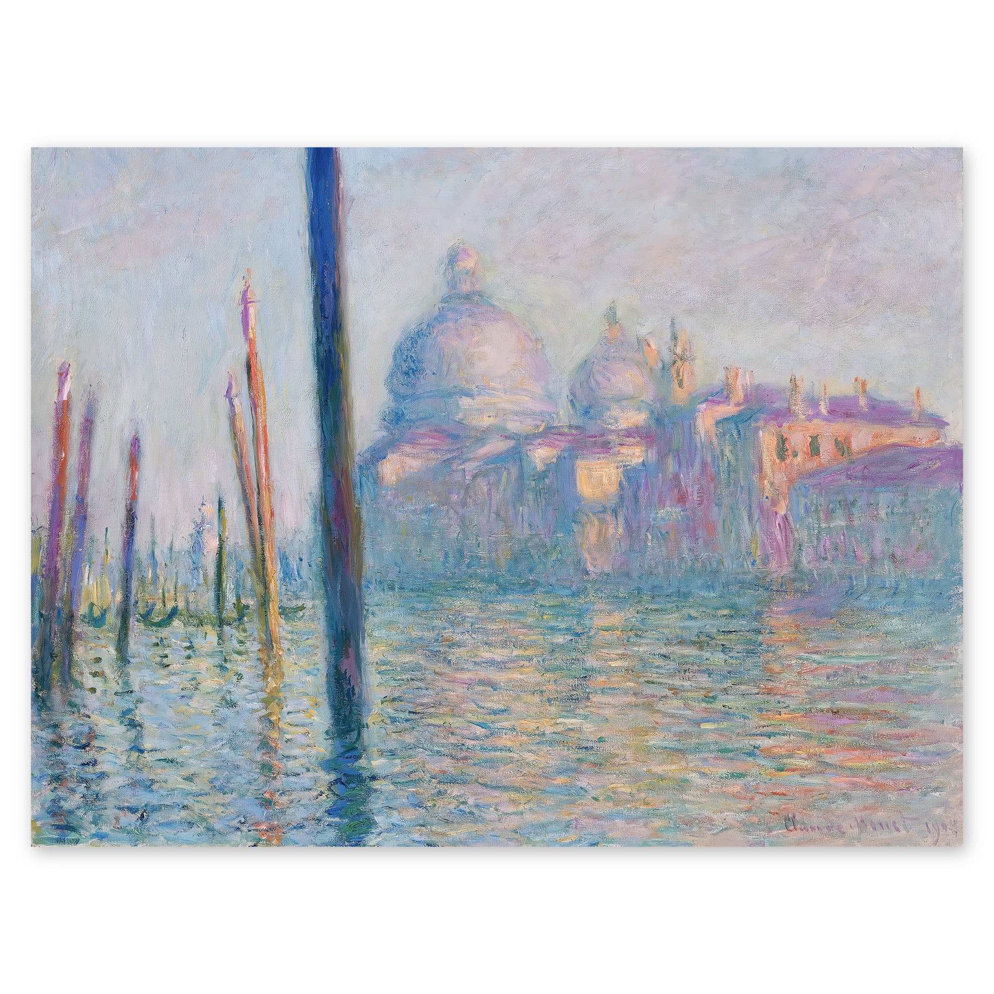 Claude Monet Poster- Le Grande Canal