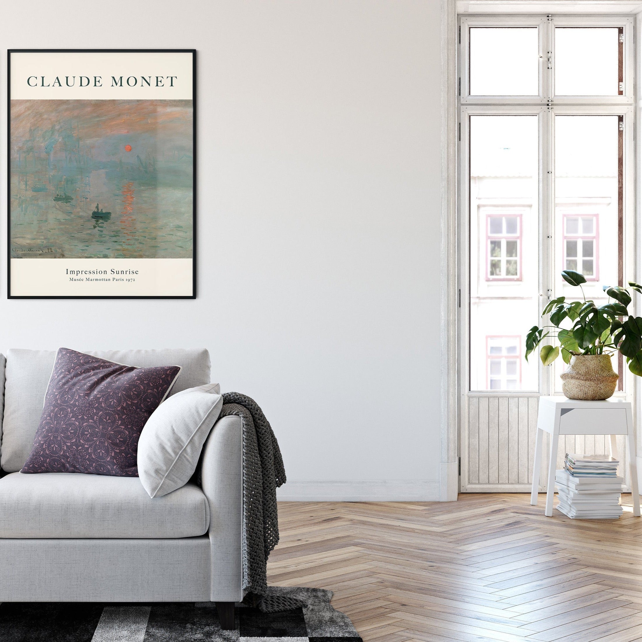Claude Monet - Impression Sunrise Poster Preview