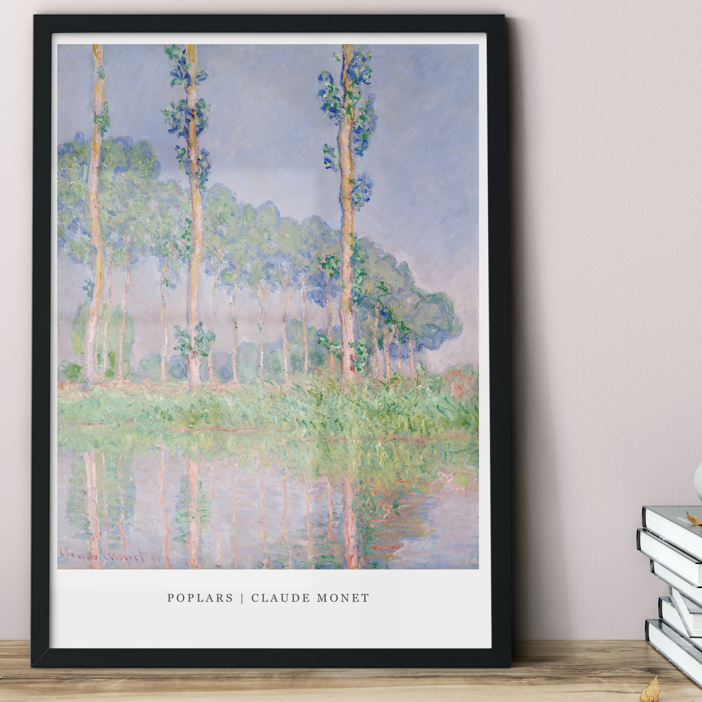 Claude Monet Poster - Poplars