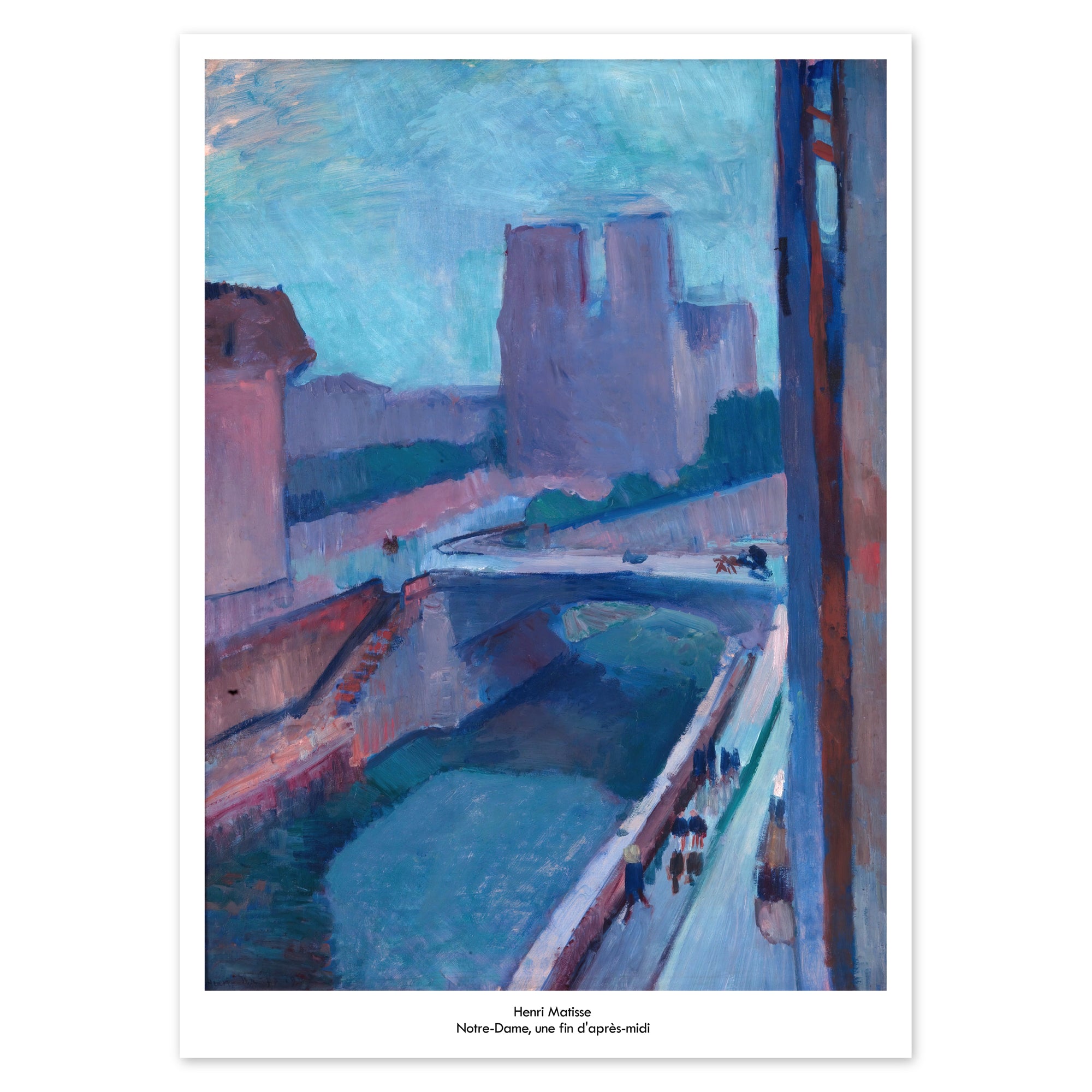 Henri Matisse Poster - Notre-Dame, une fin d'après-midi