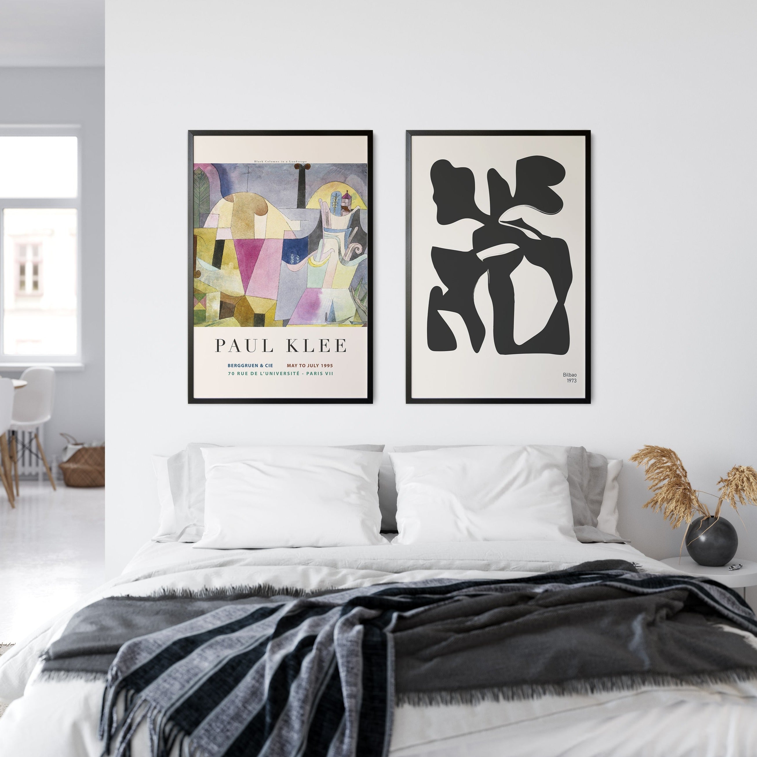 Paul Klee Poster - Black Columns in a Landscape