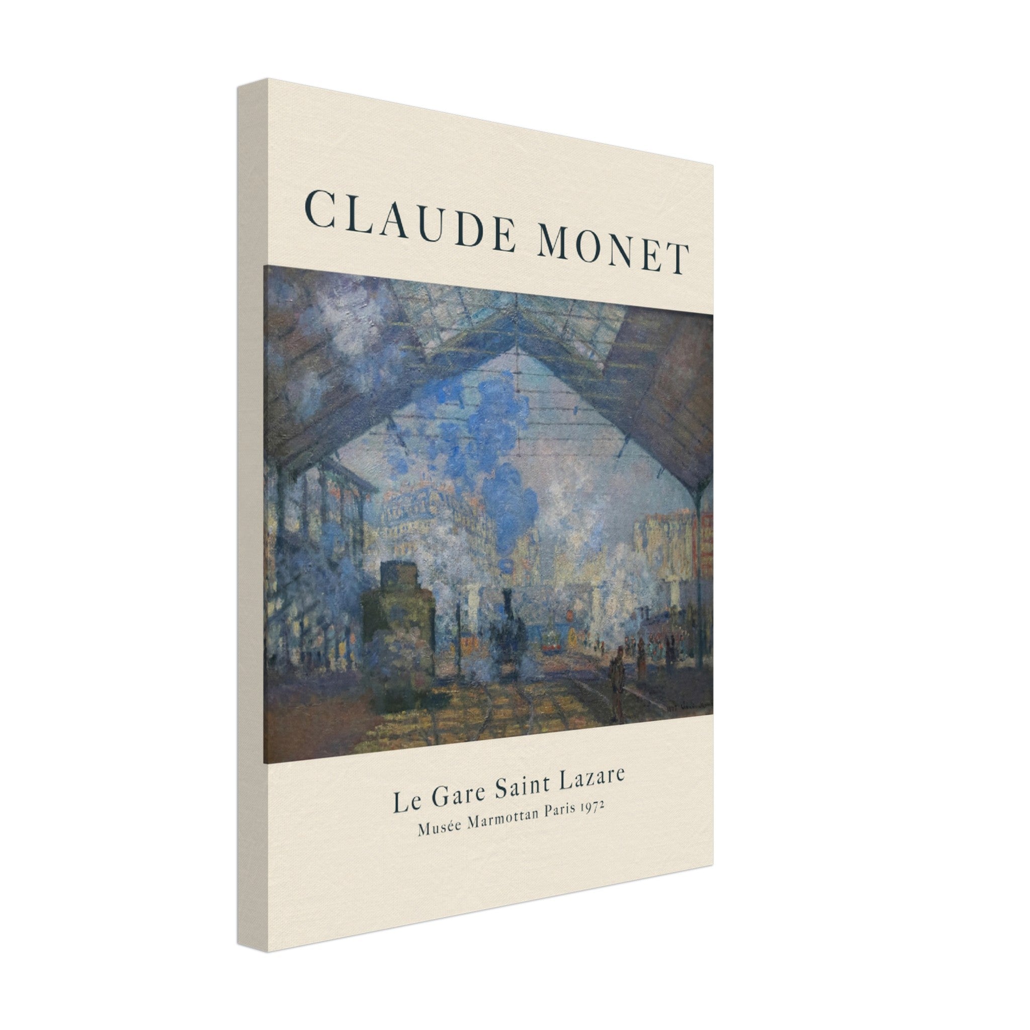 Special Edition Canvas - Claude Monet - Le Gare Saint Lazare