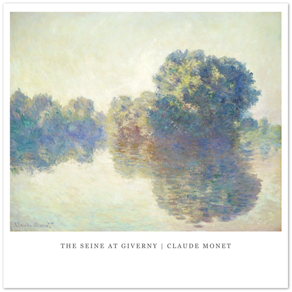 Claude Monet Poster - The Seine at Giverny