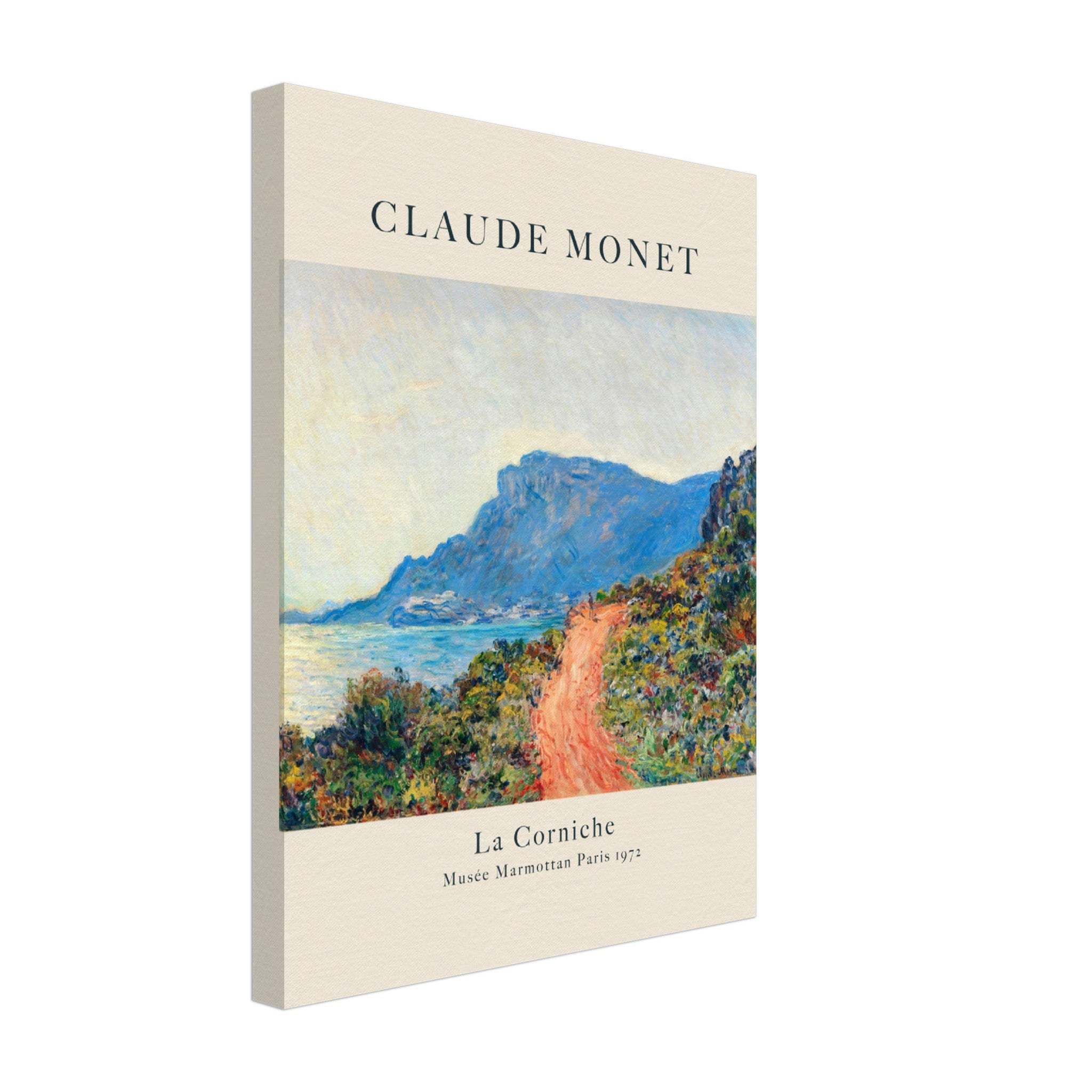 Special Edition Canvas - Claude Monet - La Corniche near Monaco