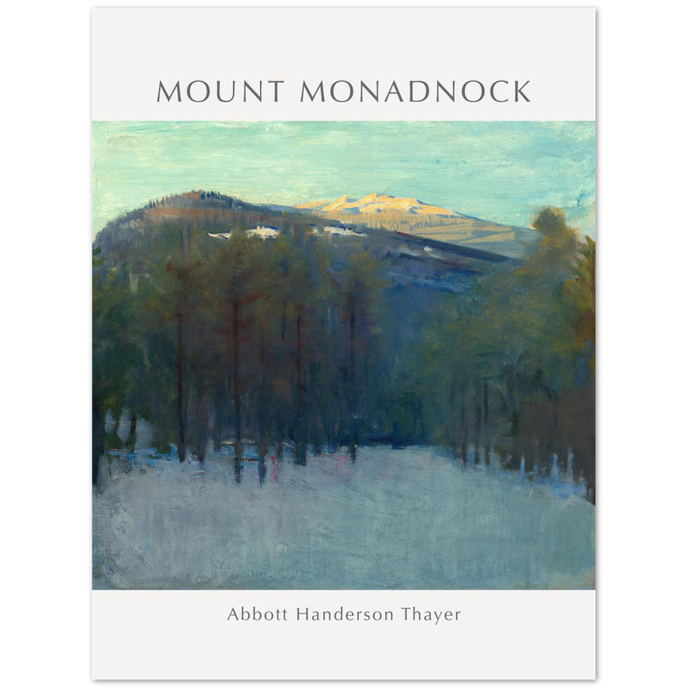 Poster - Abbott Handerson Thayer - Mount Monadnock