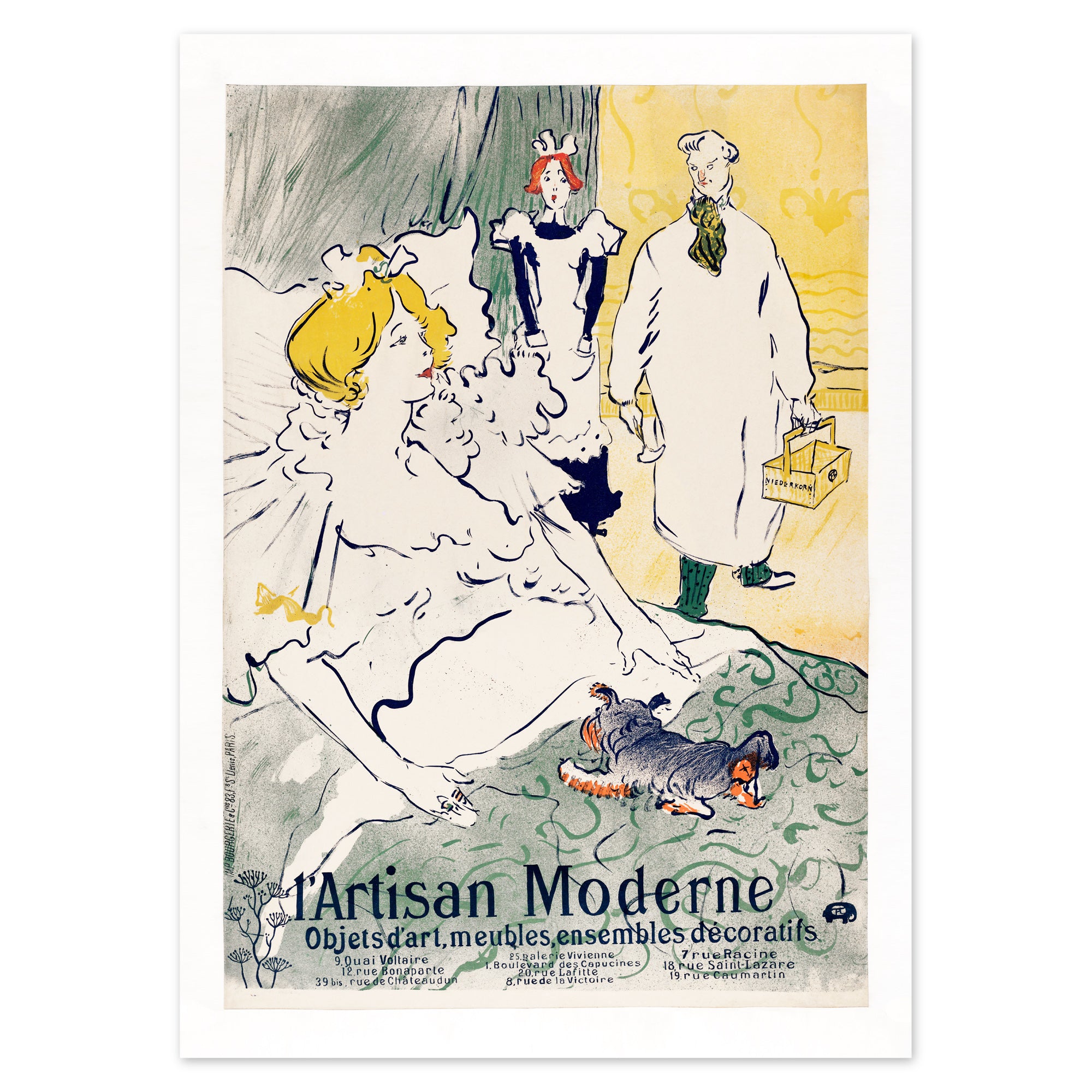 Henri de Toulouse–Lautrec Poster - L'artisan moderne